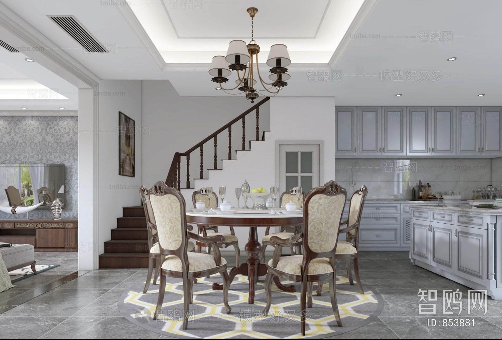 American Style Dining Room