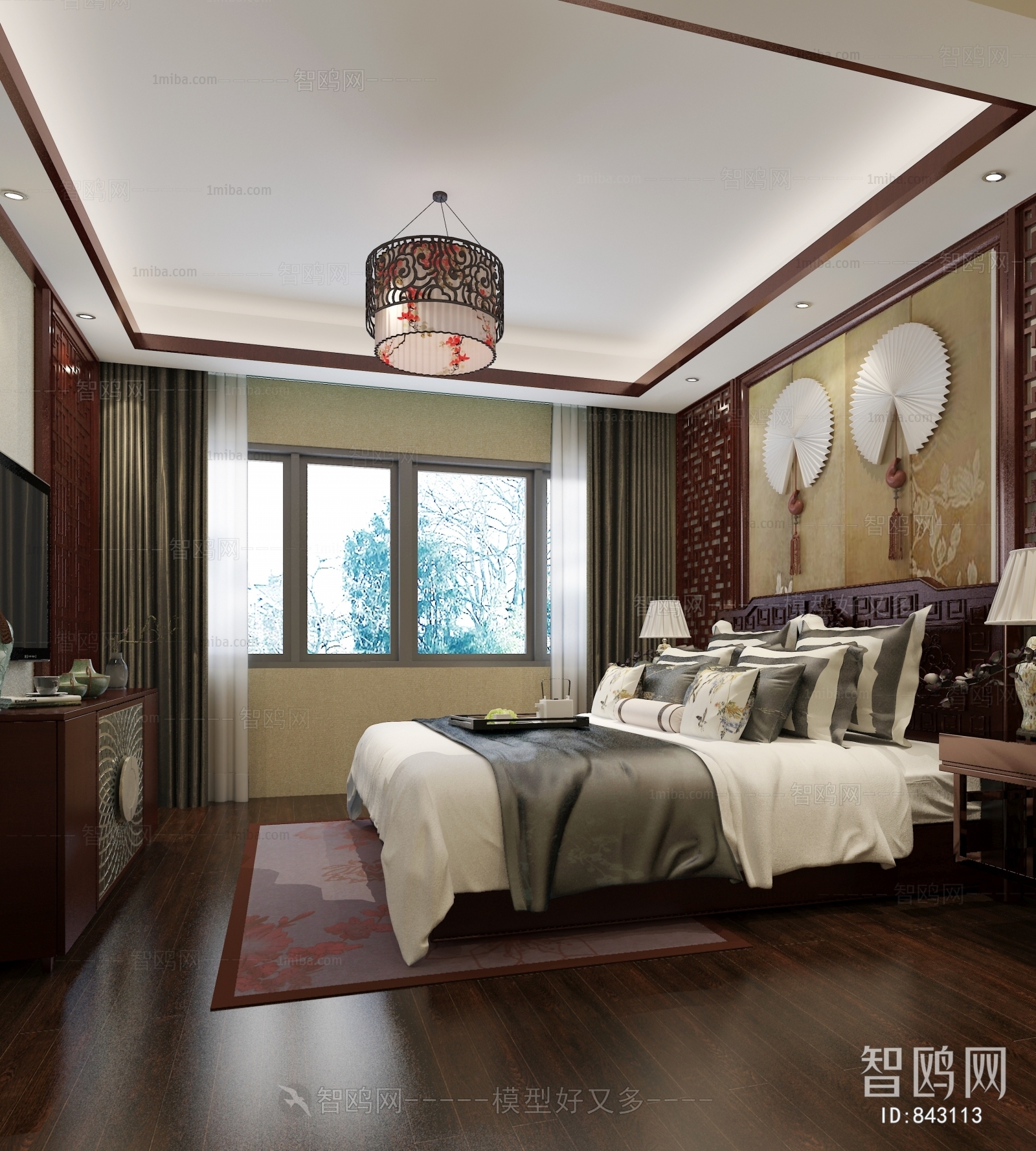 Chinese Style Bedroom