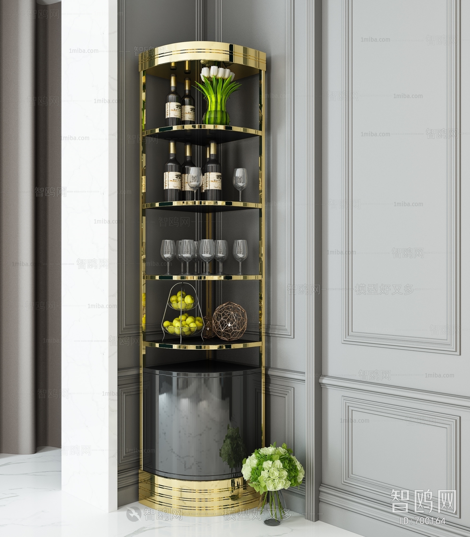 Modern Wine Cabinet