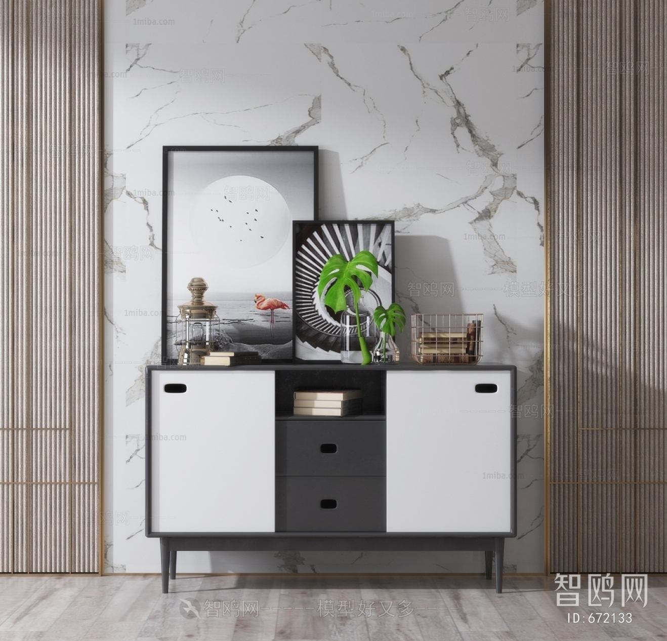 Modern Side Cabinet/Entrance Cabinet