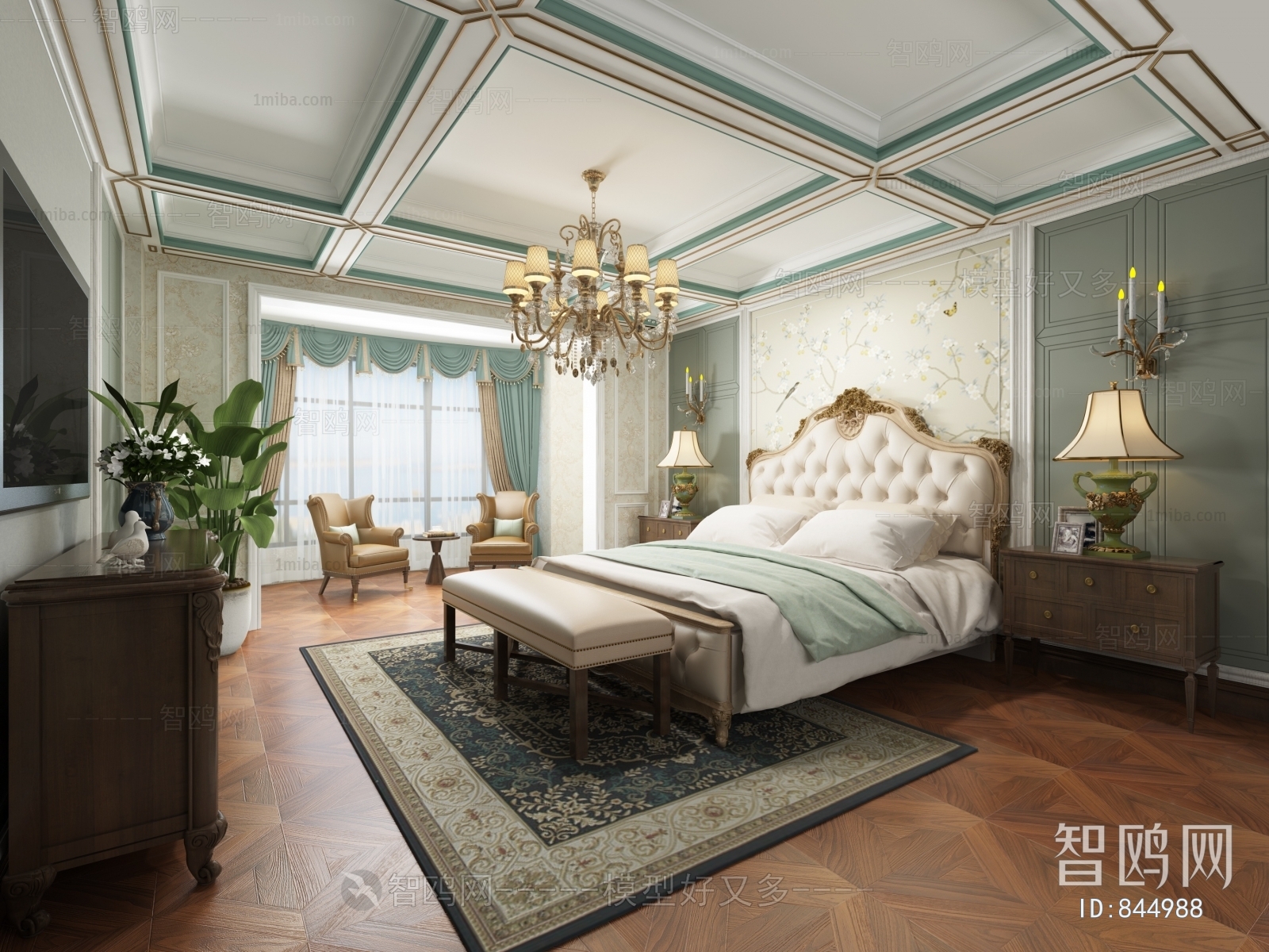 European Style Bedroom