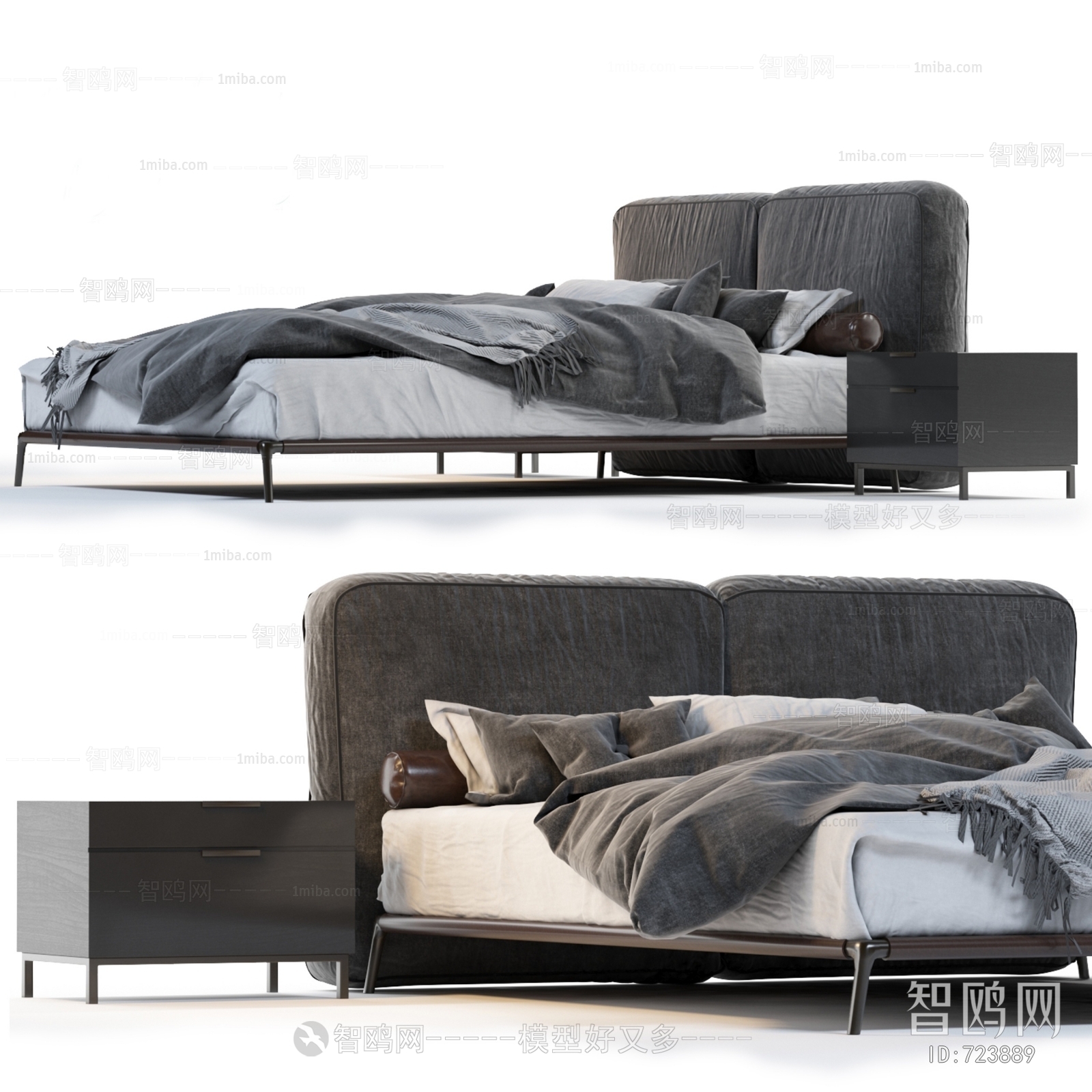 Modern Double Bed