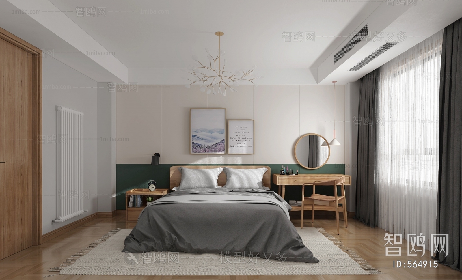 Nordic Style Bedroom