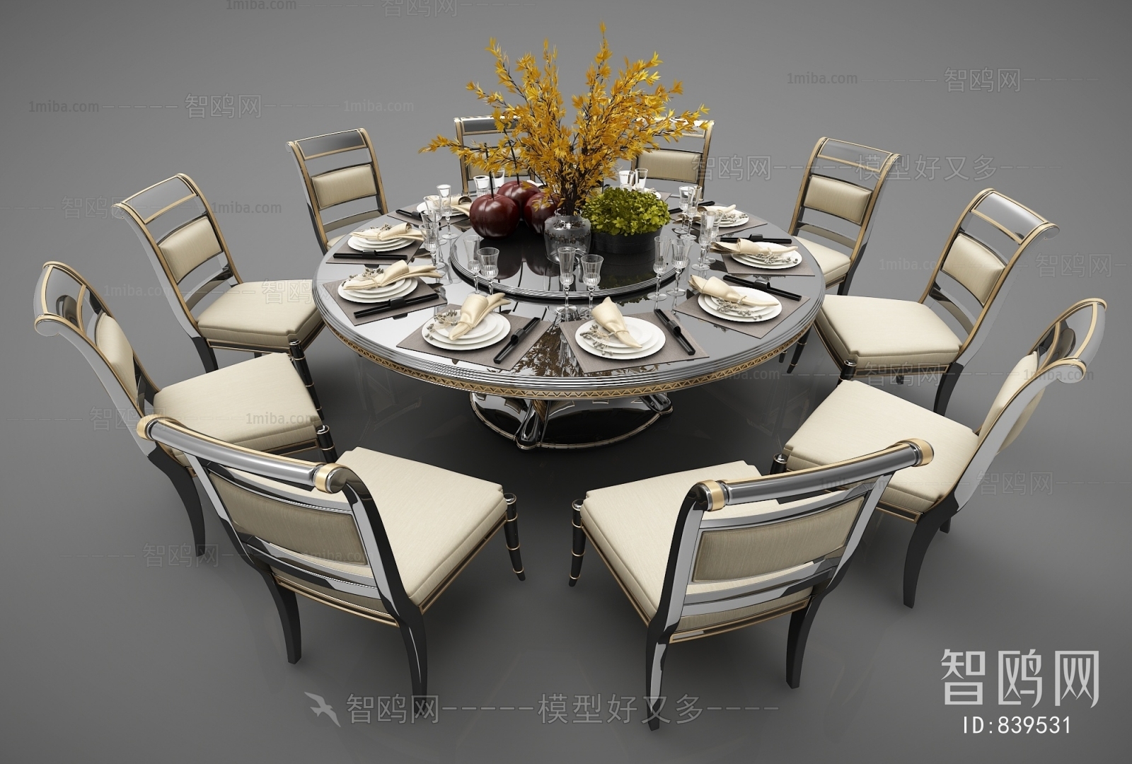 New Chinese Style Dining Table And Chairs