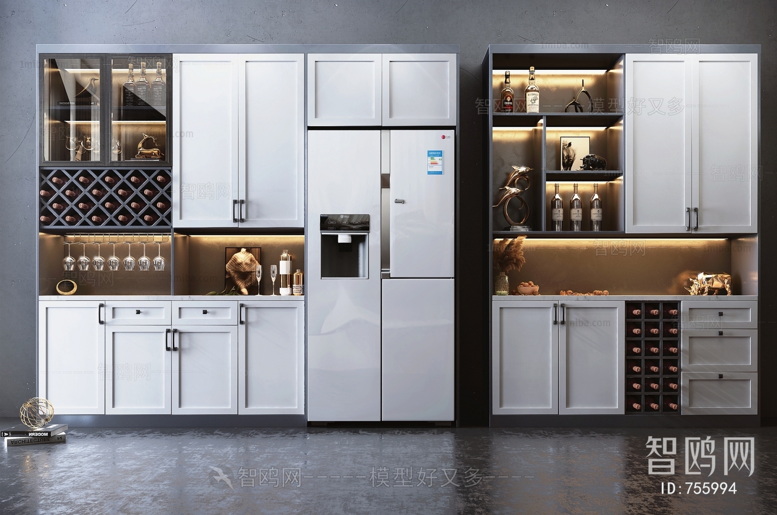 Modern Wine Cabinet