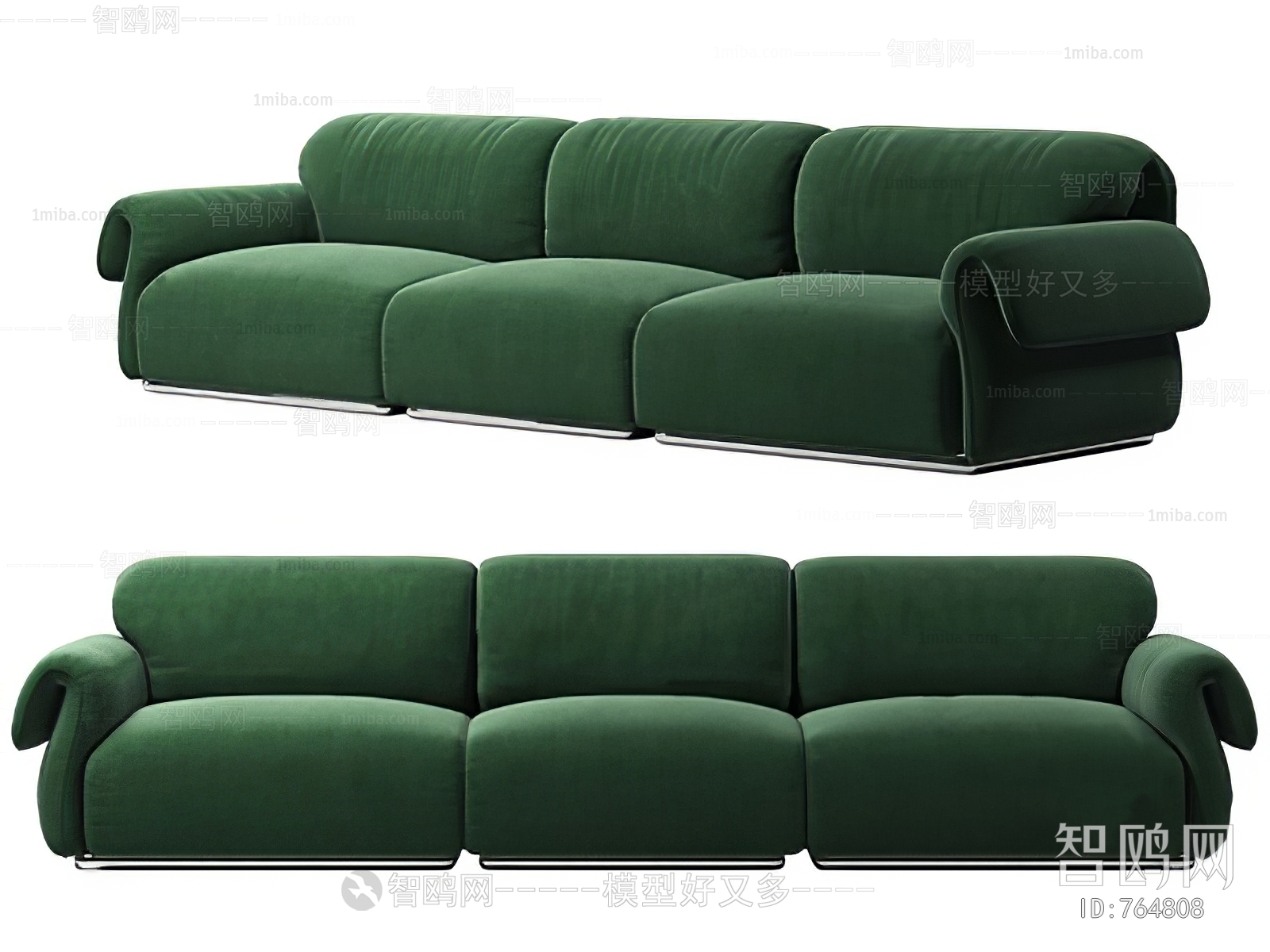 Modern Three-seat Sofa