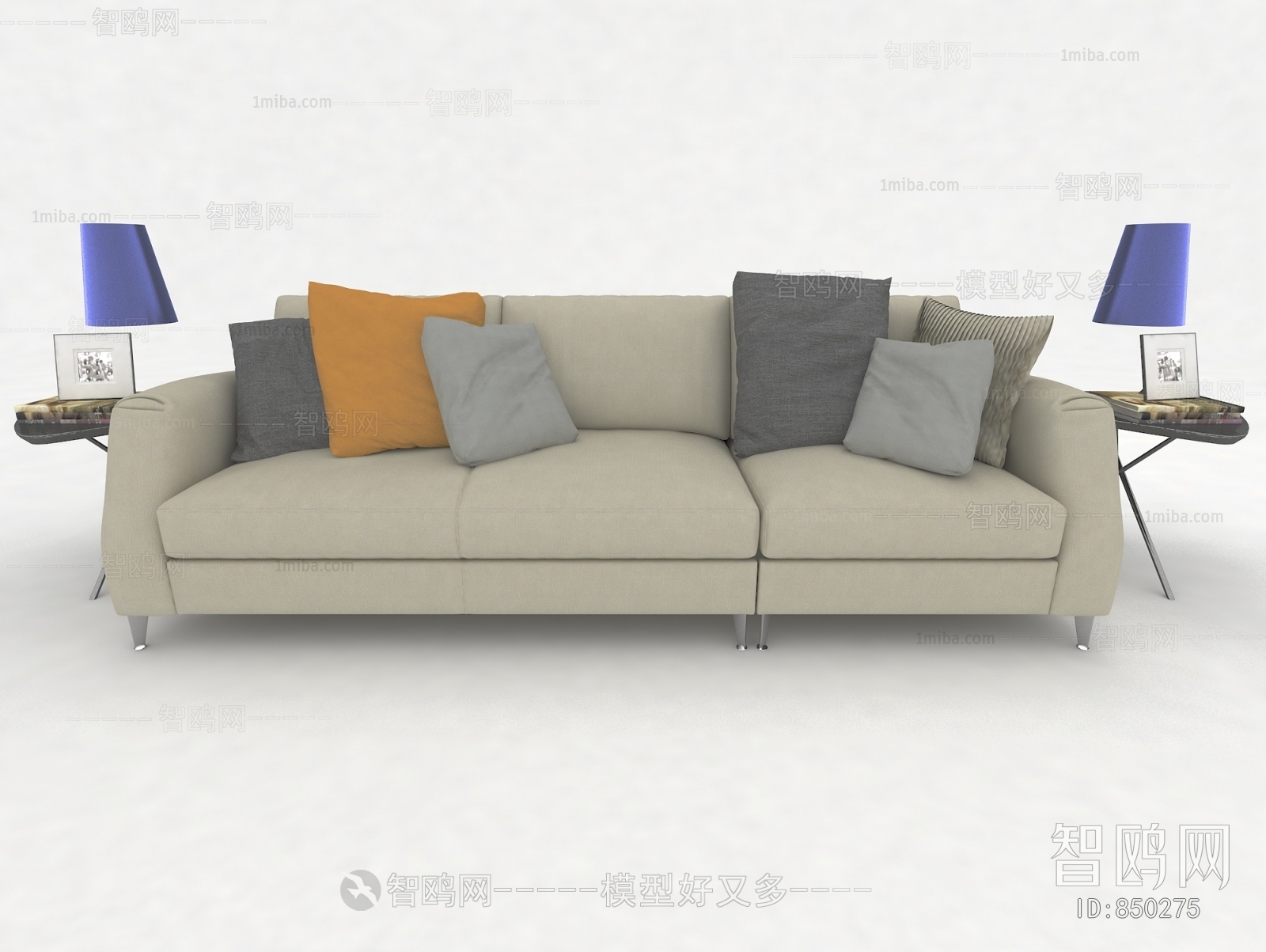 Modern Three-seat Sofa