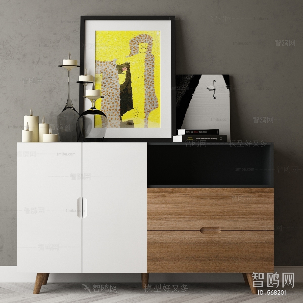 Modern Side Cabinet/Entrance Cabinet