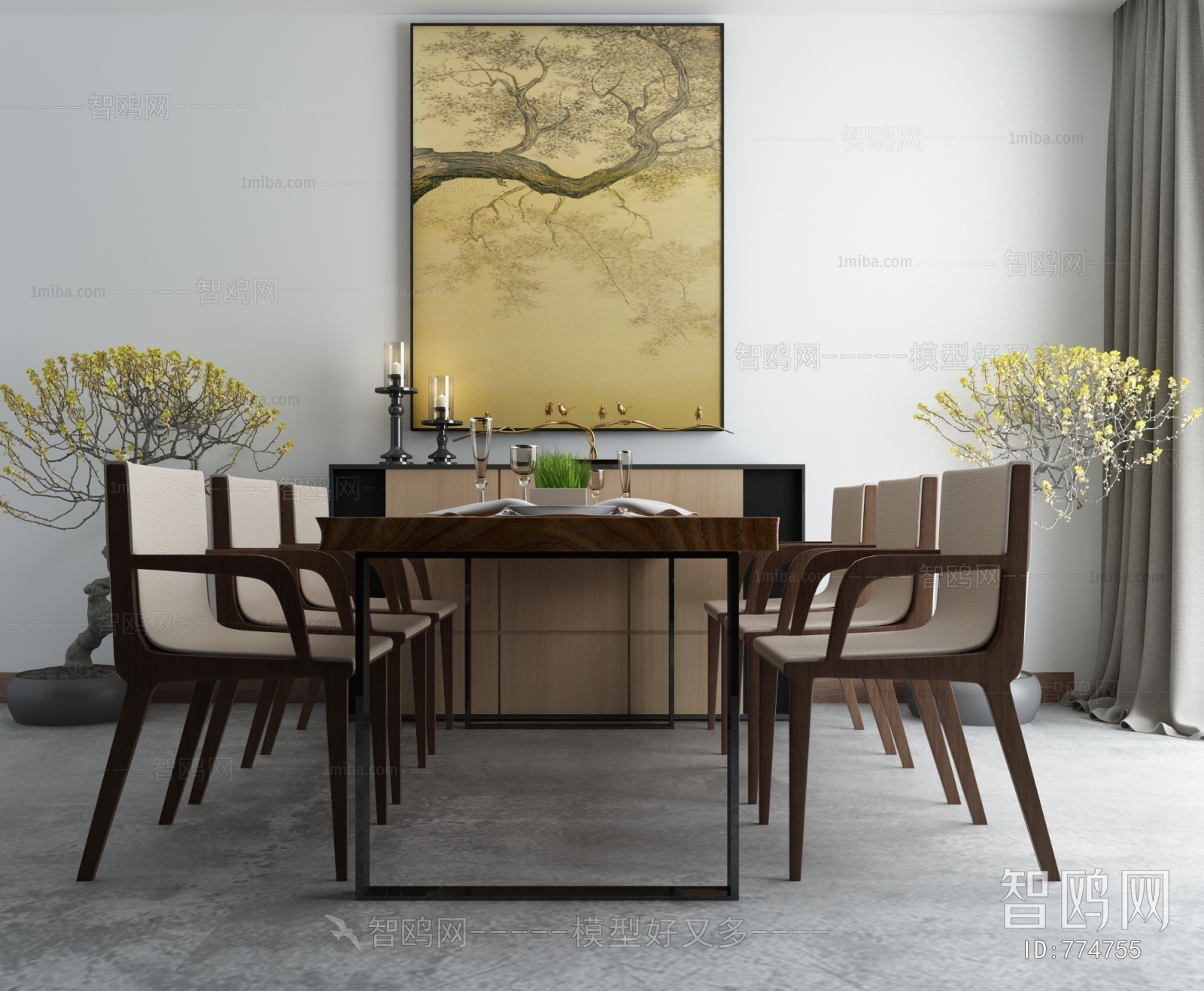 New Chinese Style Dining Table And Chairs