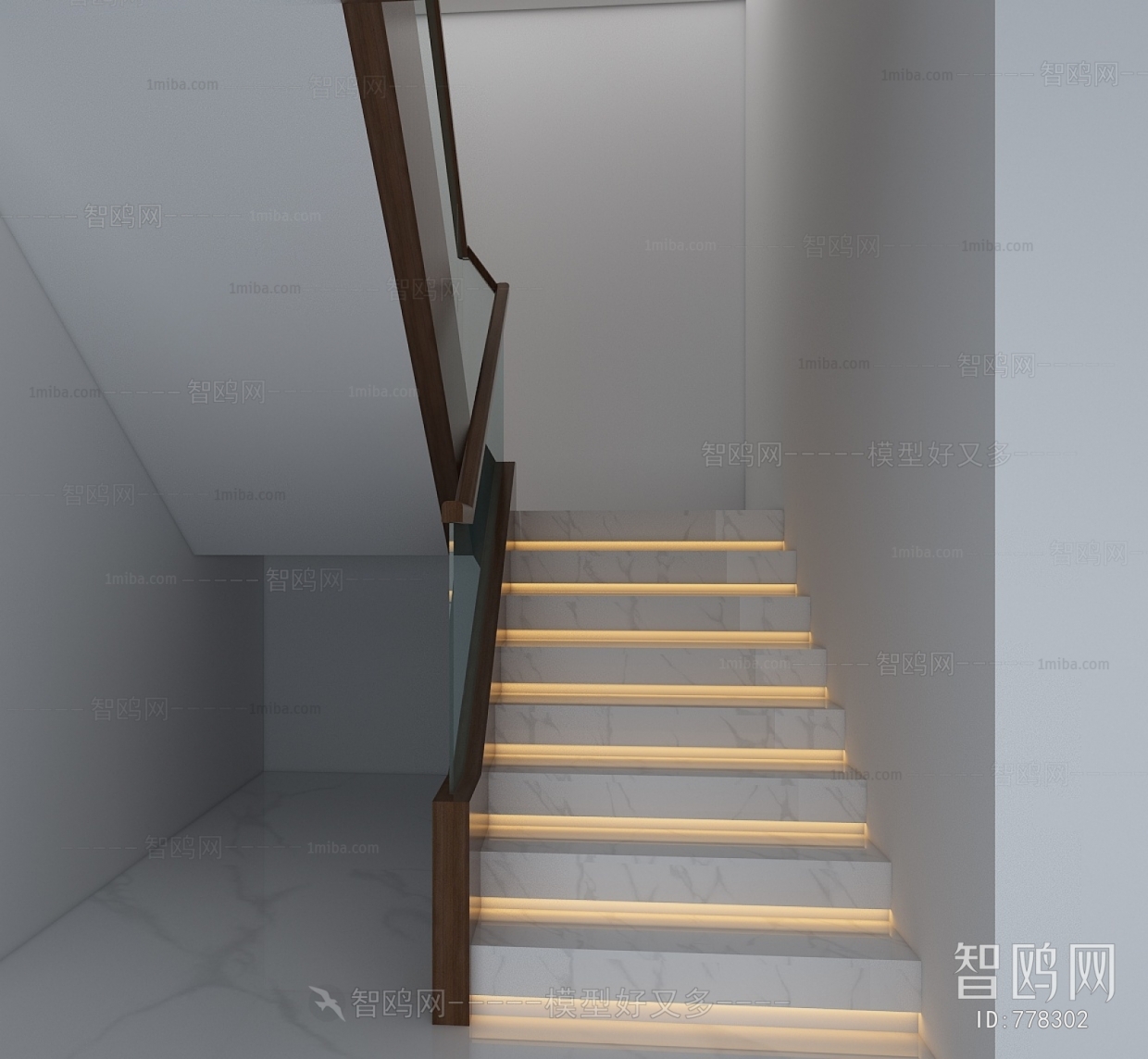 New Chinese Style Stairwell