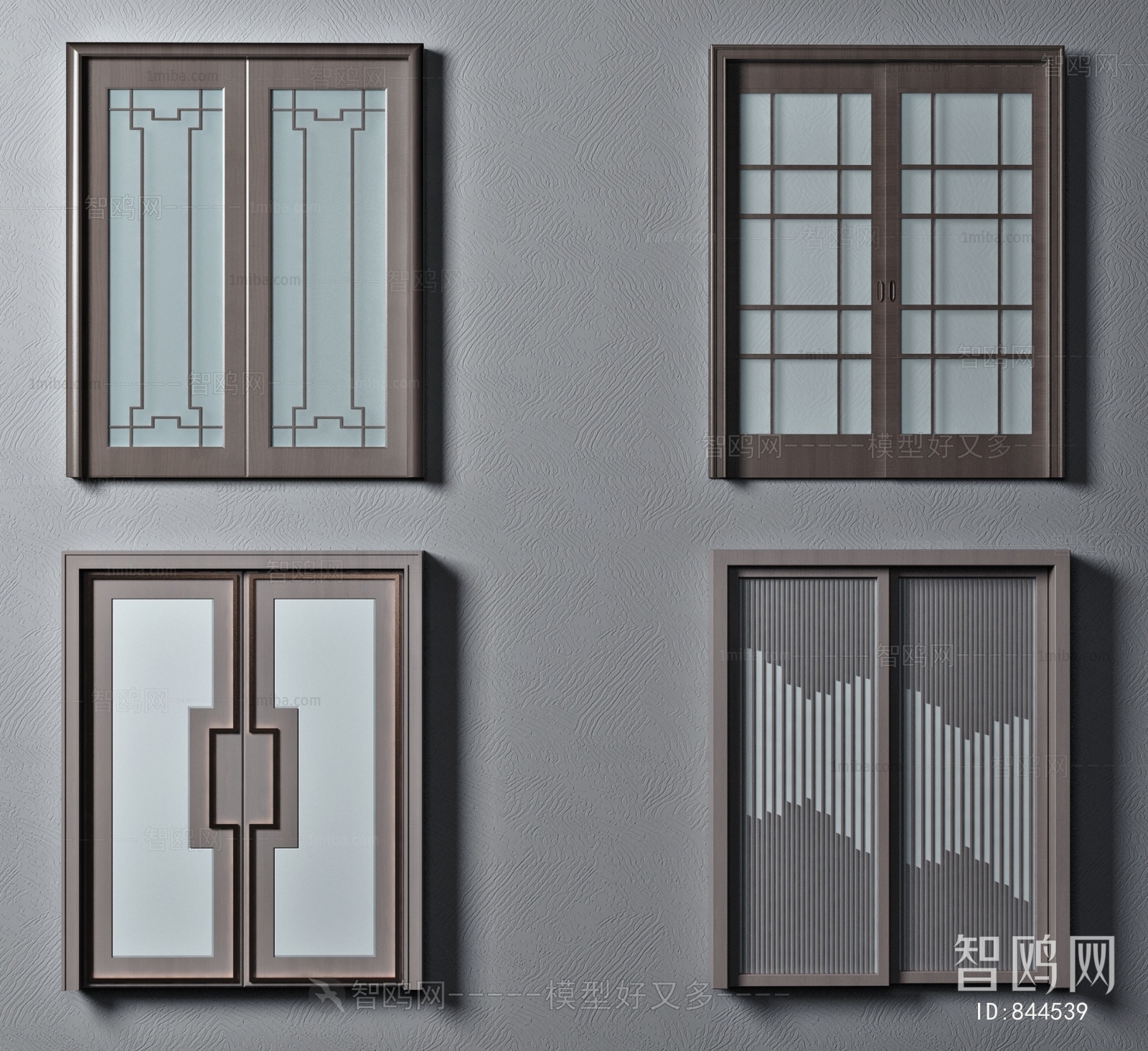 New Chinese Style Sliding Door