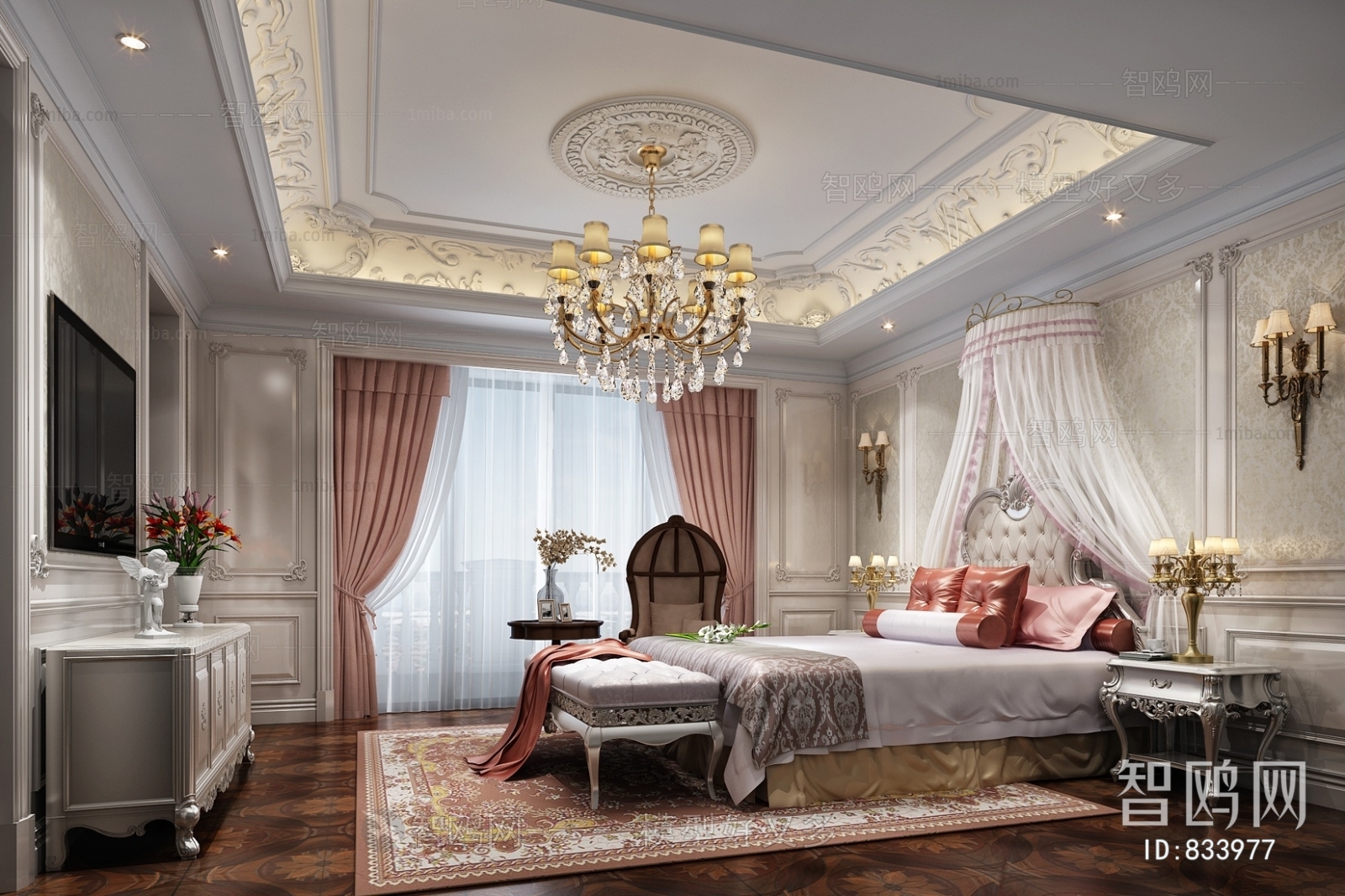 New Classical Style Bedroom