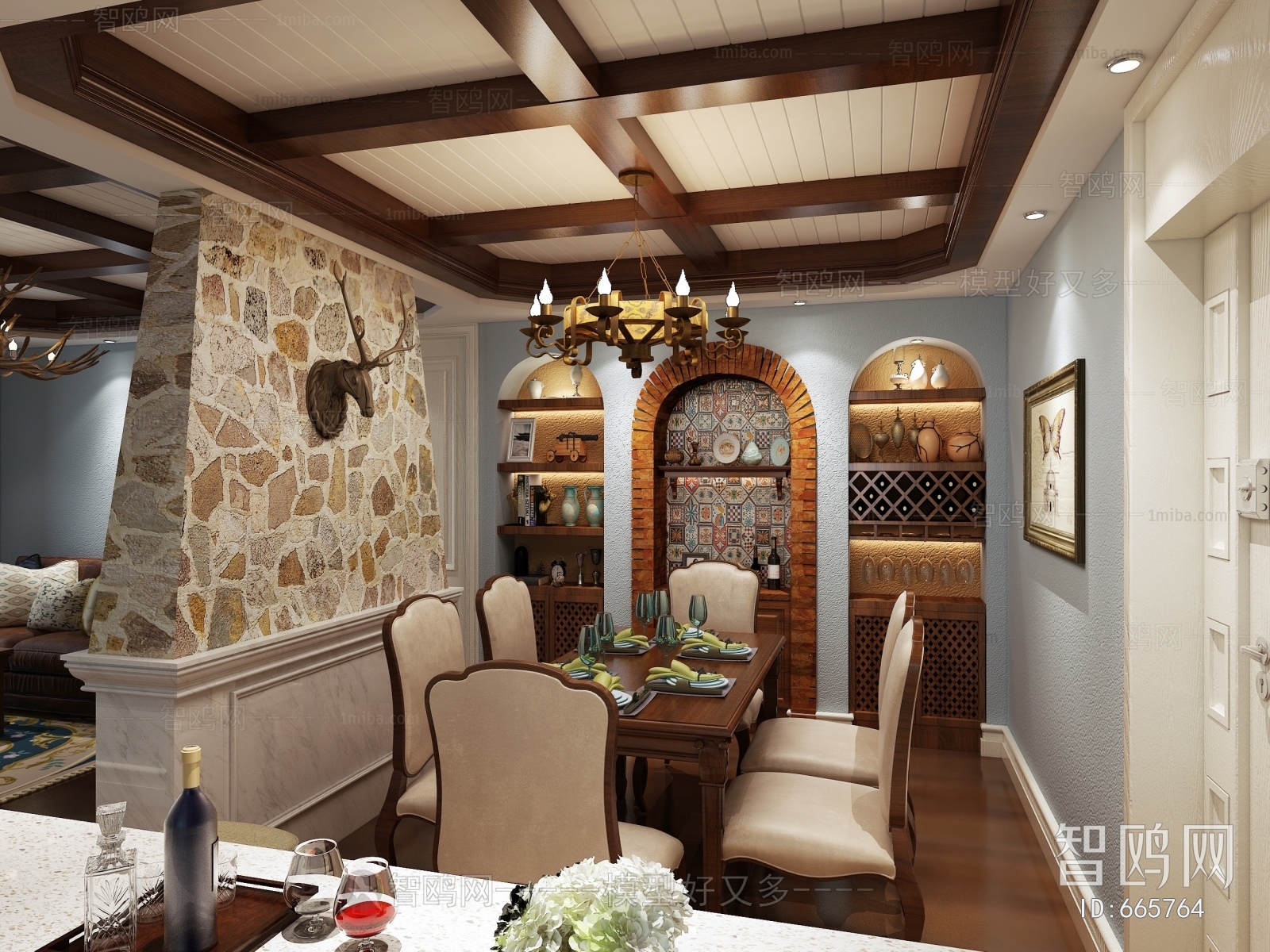 American Style Dining Room