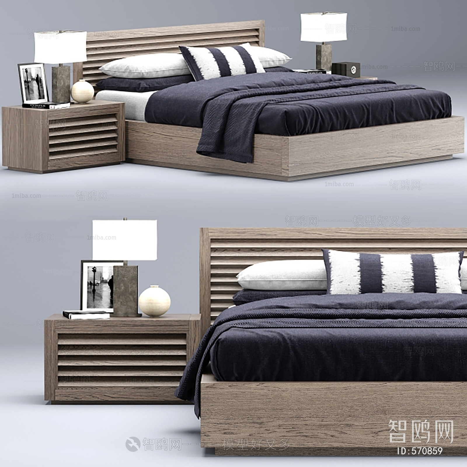 Modern Double Bed