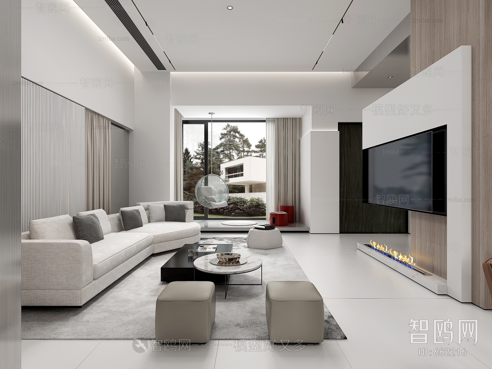 Modern A Living Room