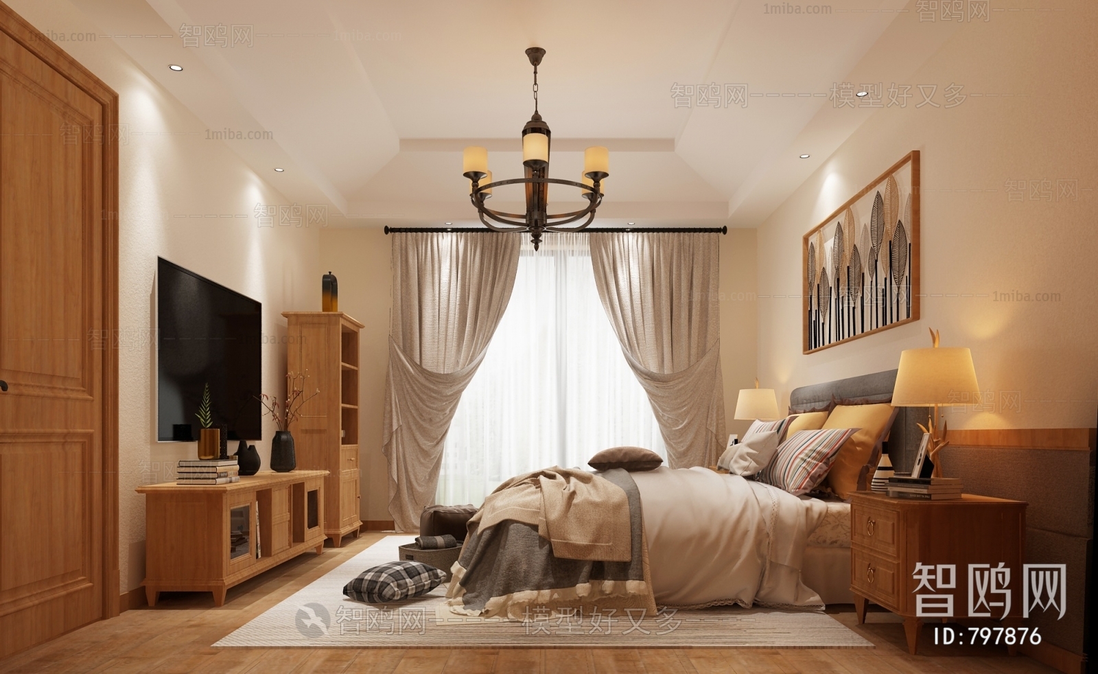 Nordic Style Bedroom