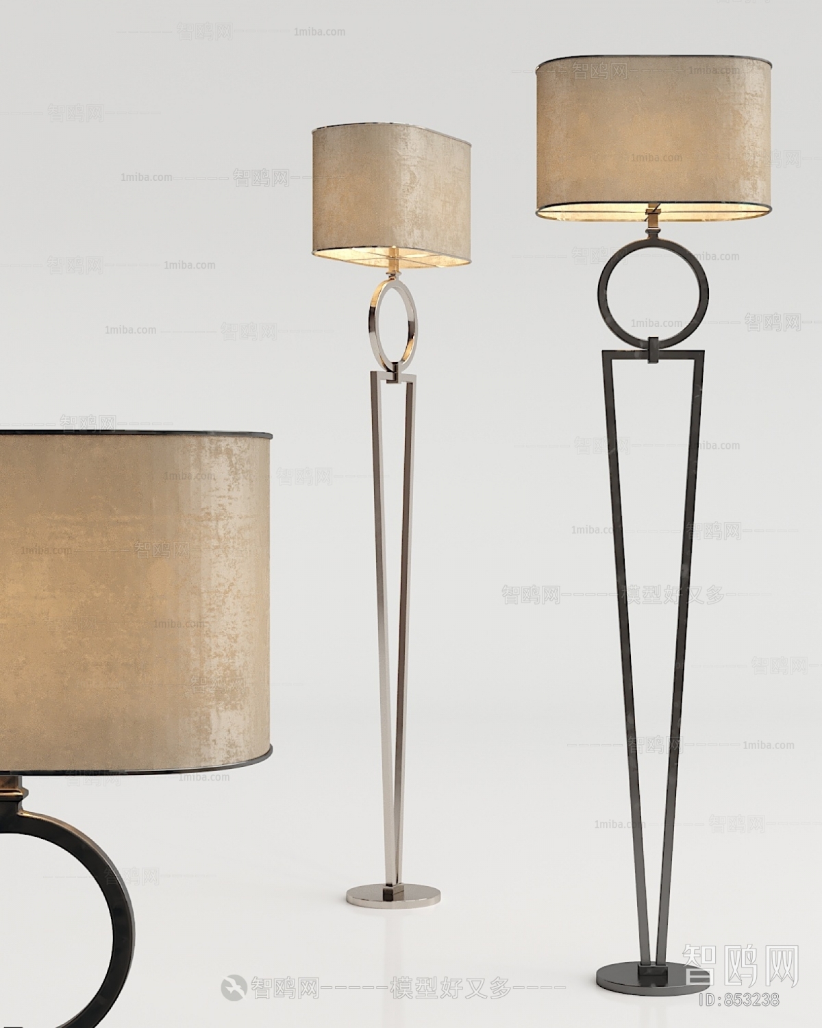 New Chinese Style Floor Lamp