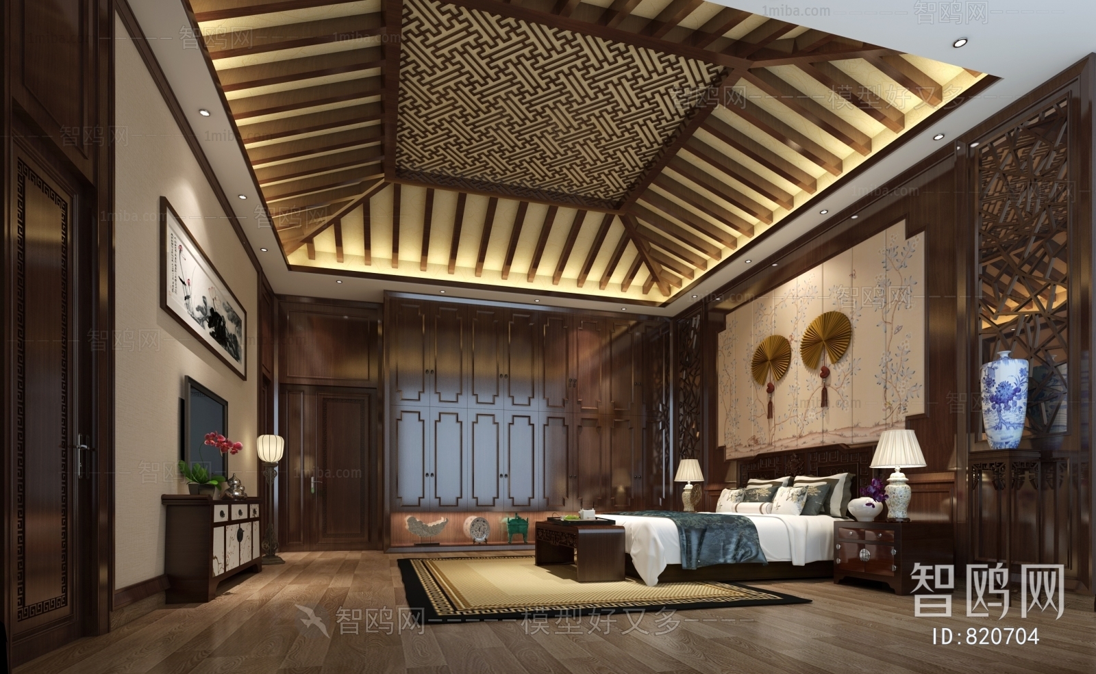 Chinese Style Bedroom