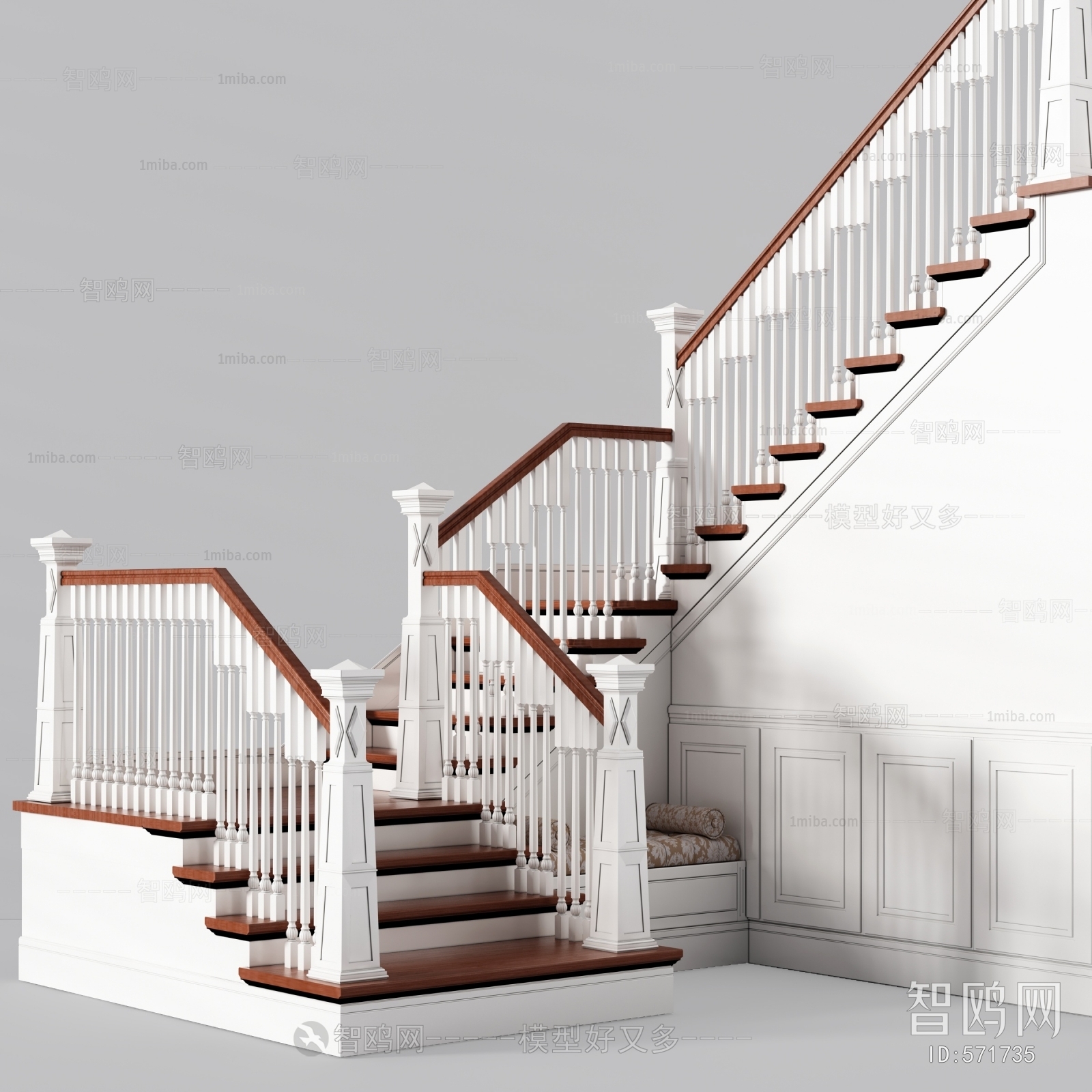 Simple European Style Stair Balustrade/elevator