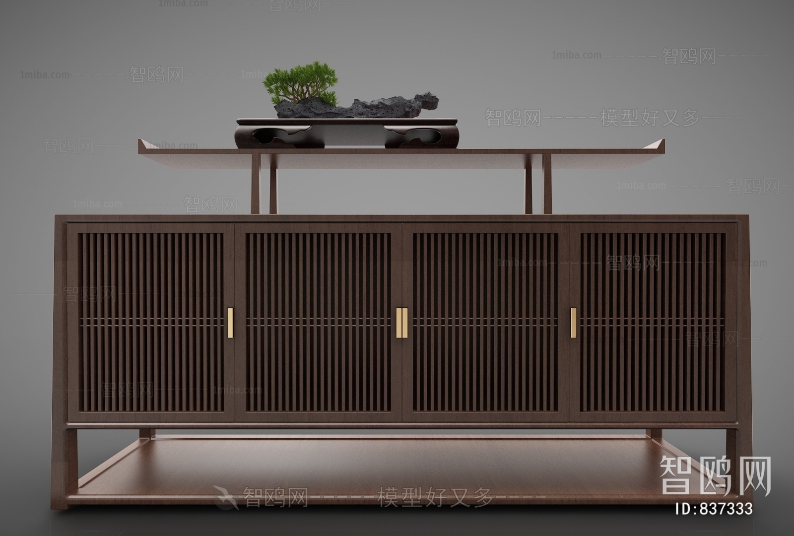 New Chinese Style Decorative Cabinet