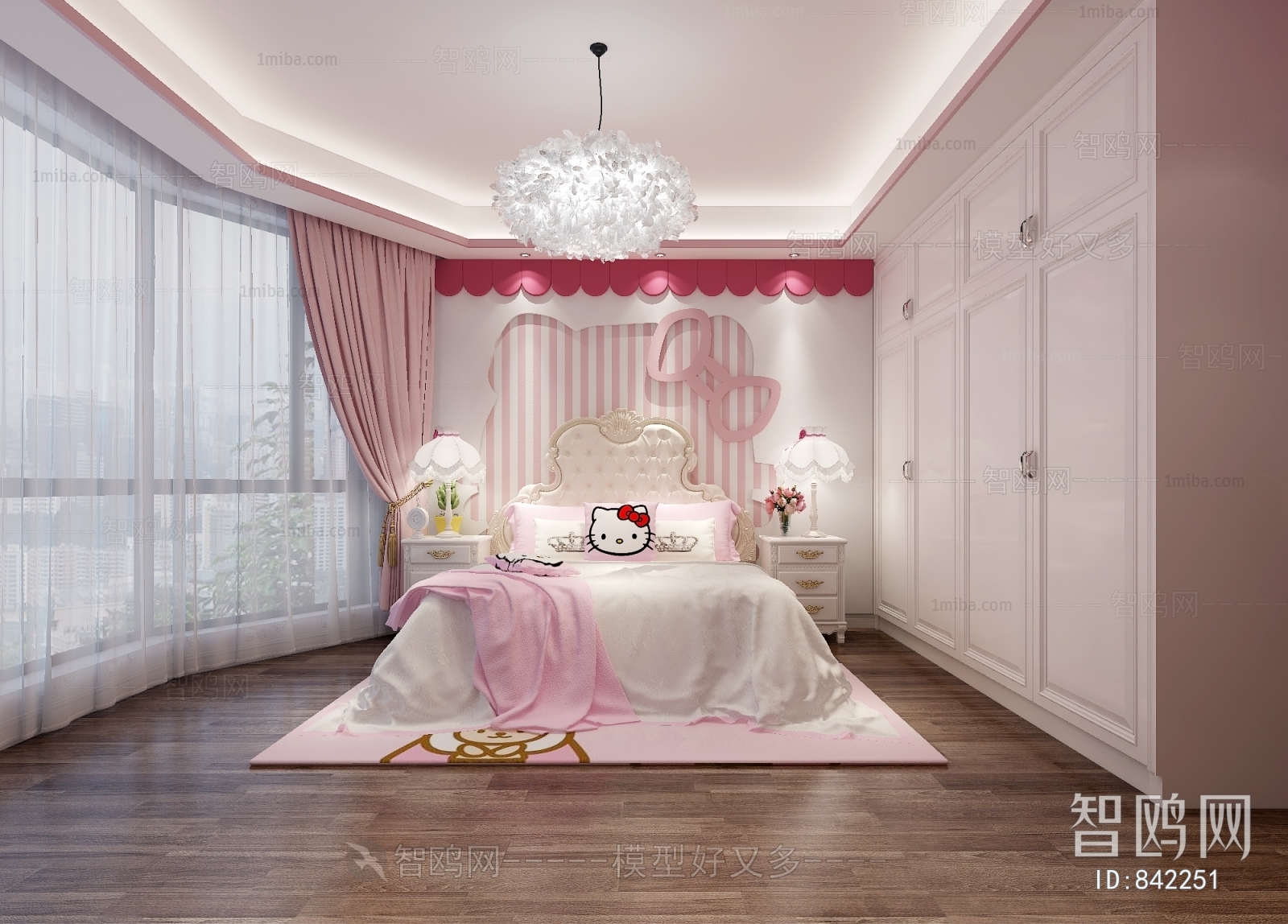 Modern Girl's Room Daughter's Room