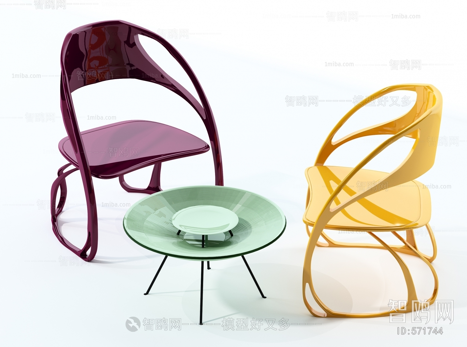 Modern Leisure Table And Chair