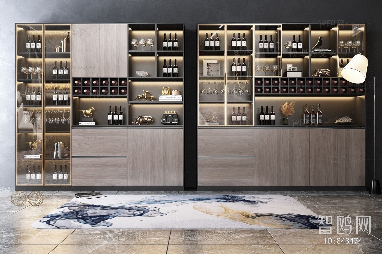 Modern Wine Cabinet