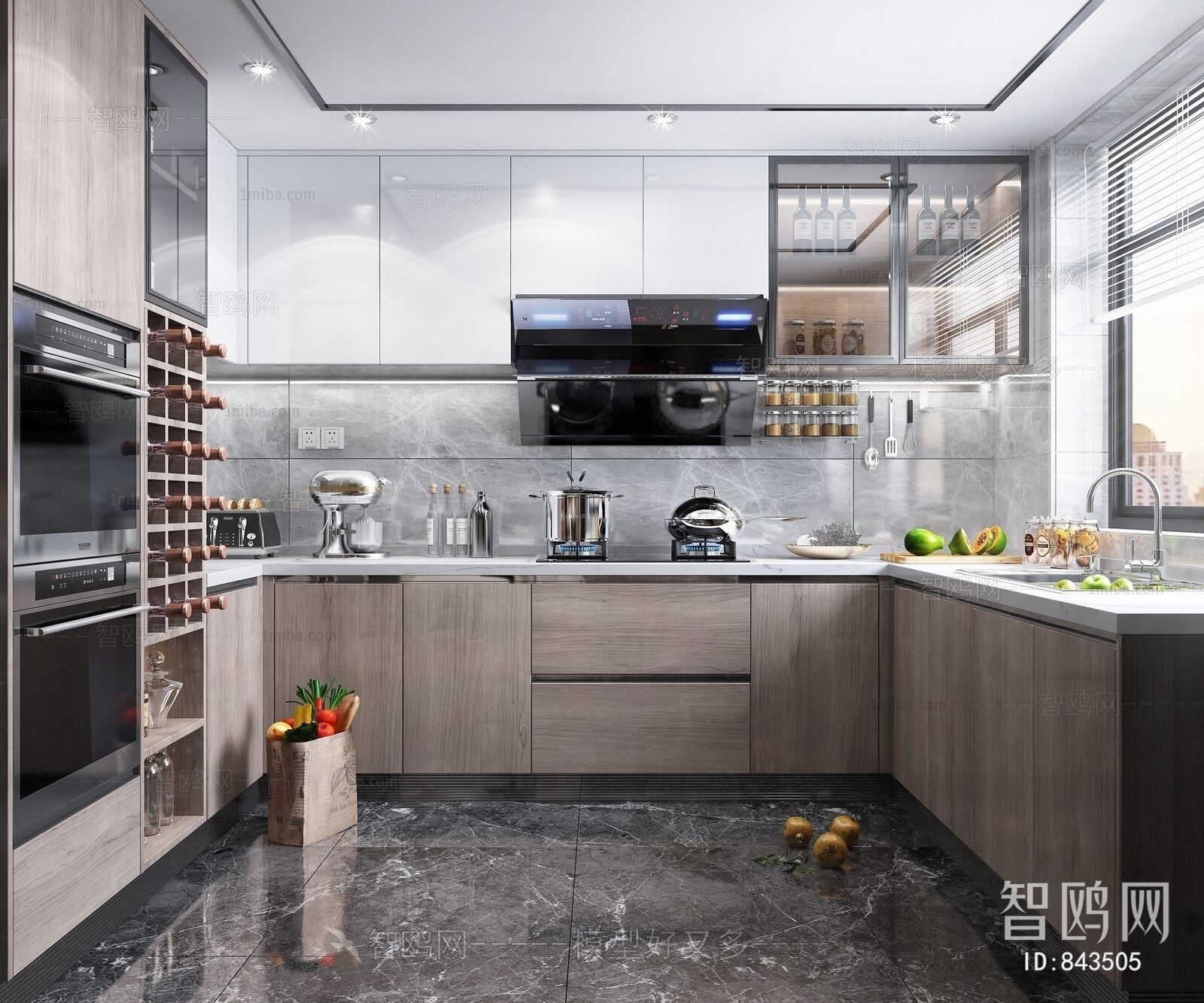 Modern The Kitchen