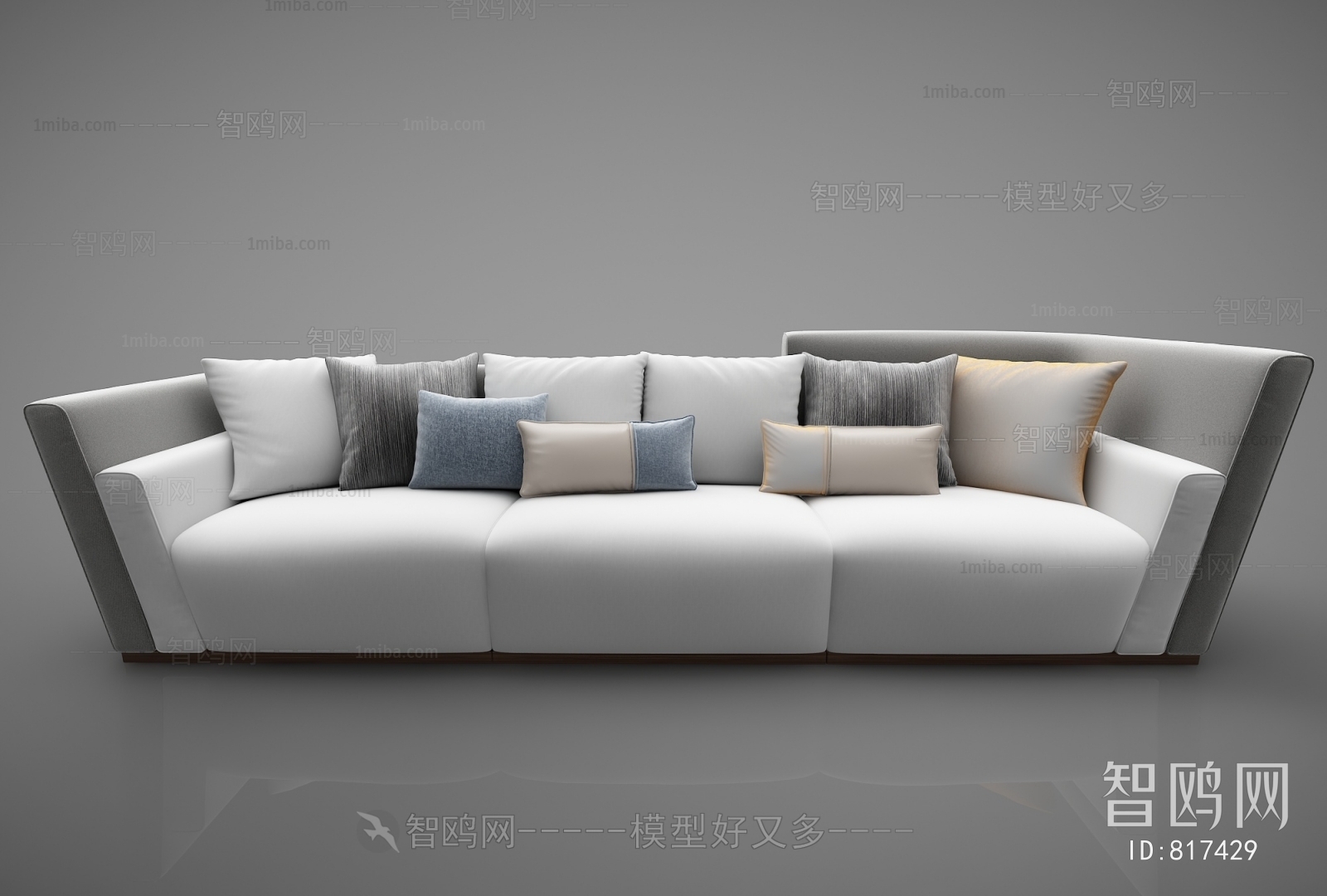 Modern Three-seat Sofa