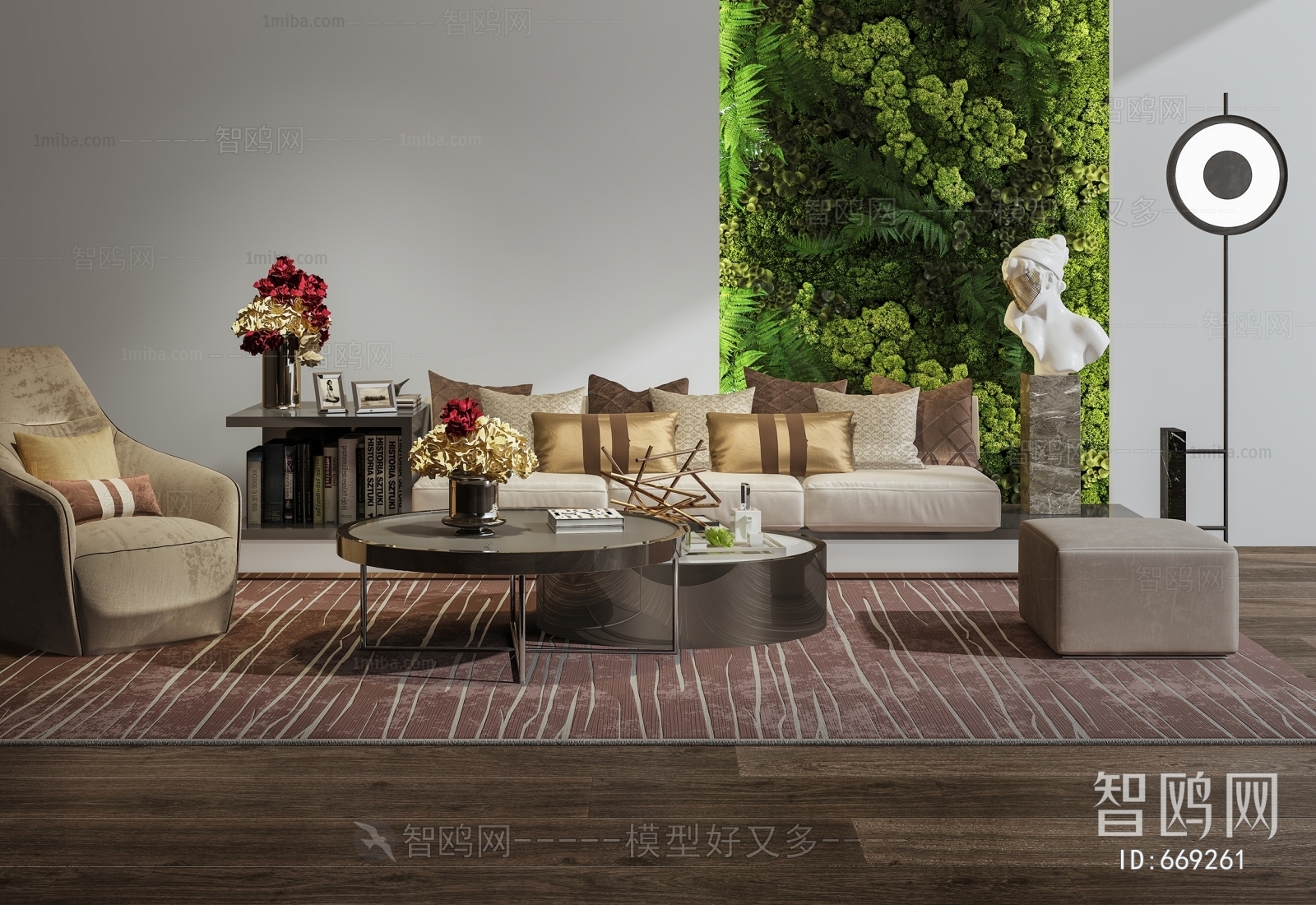 New Chinese Style Sofa Combination