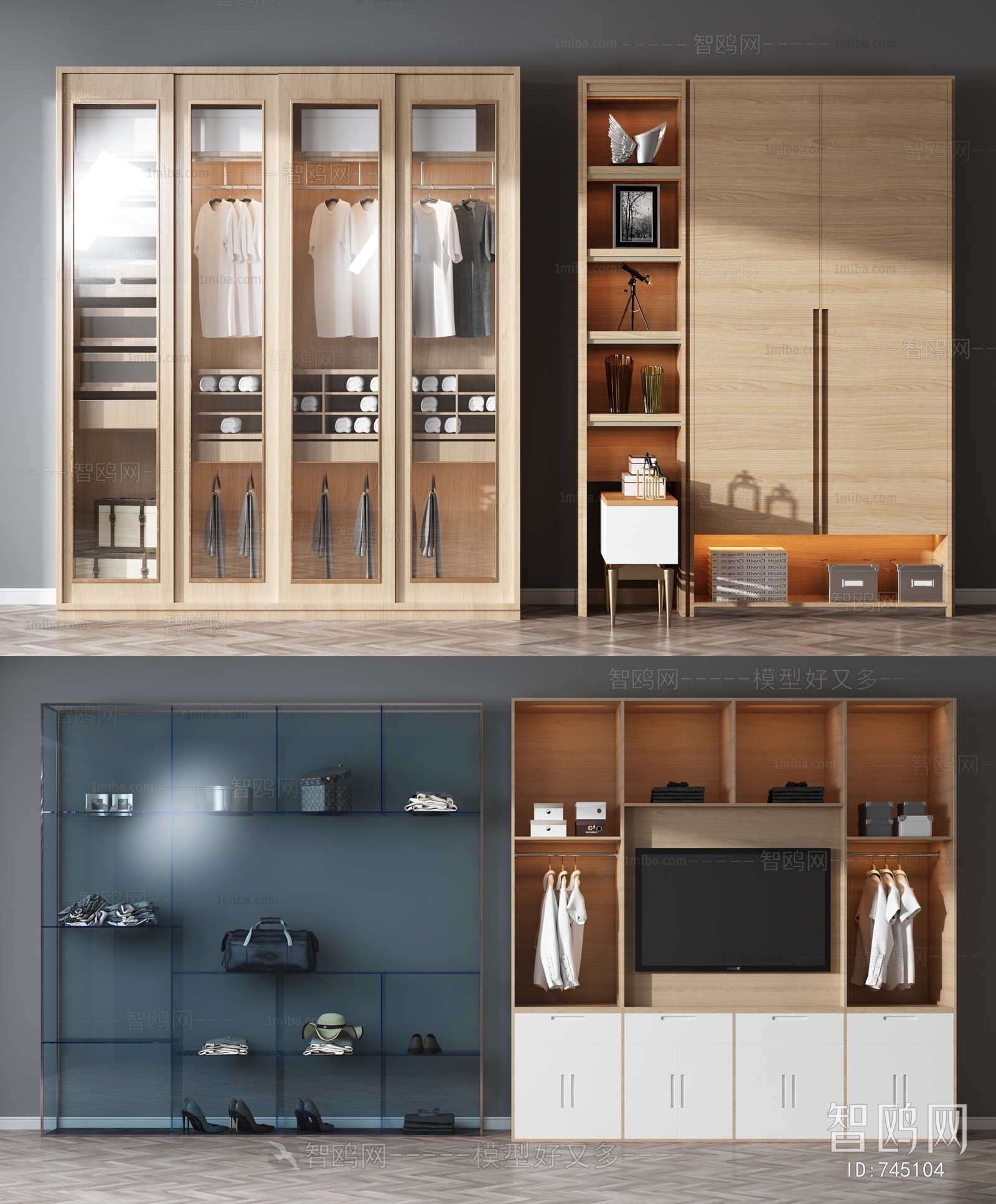 Modern The Wardrobe