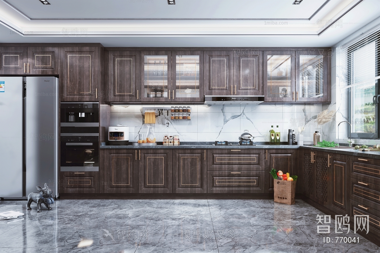 New Chinese Style Kitchen Cabinet