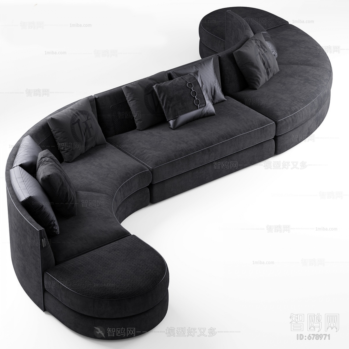 Modern Shaped Sofa