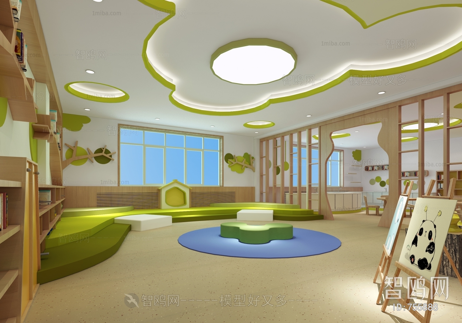 Modern Children's Playroom