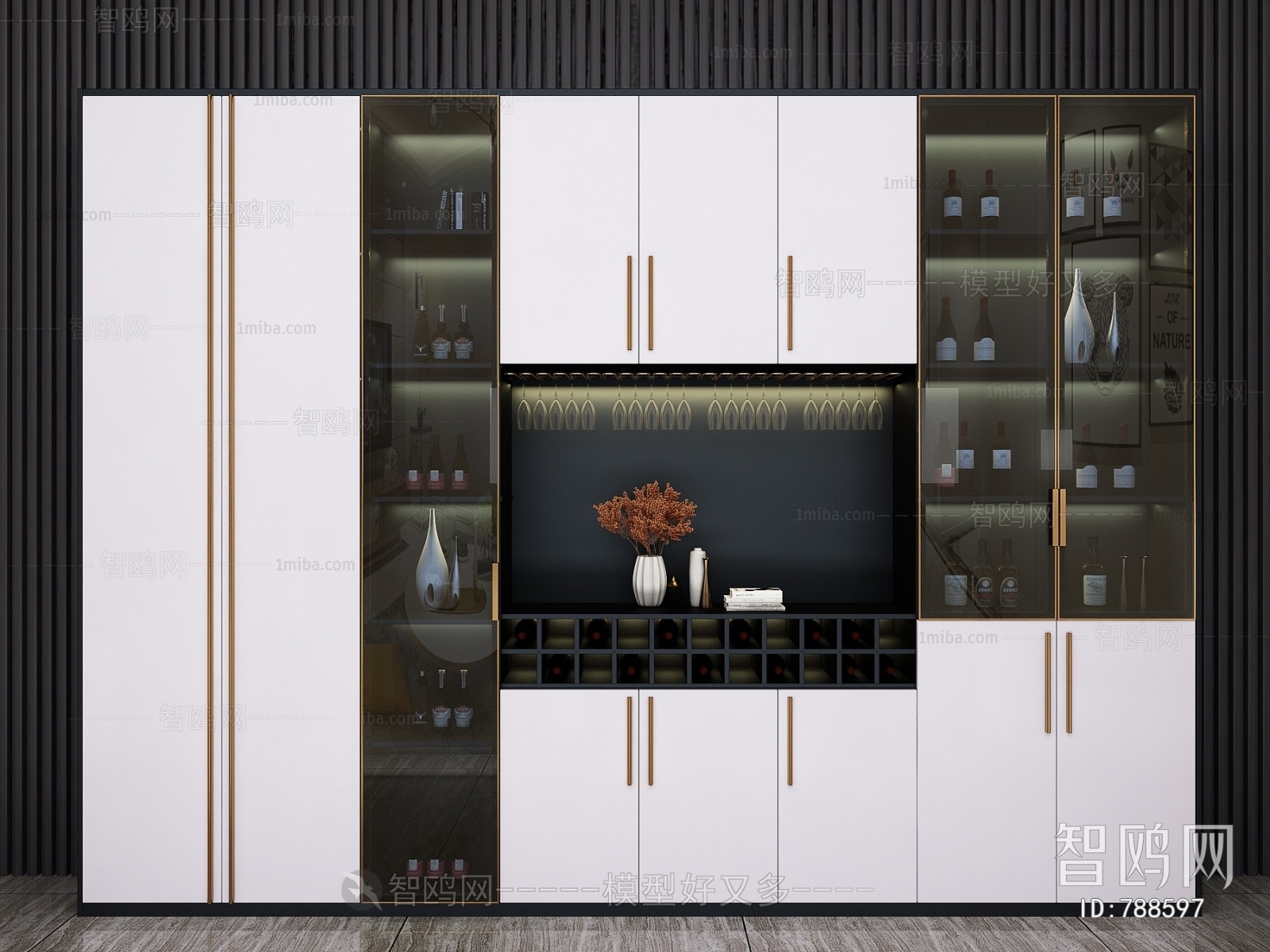 Modern Wine Cabinet