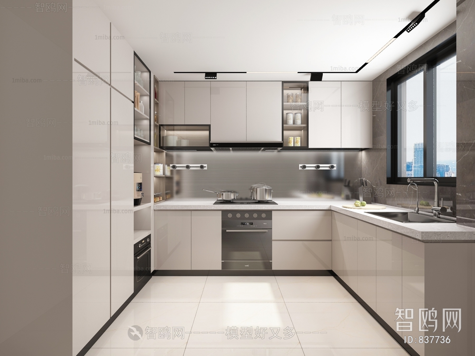 Modern The Kitchen