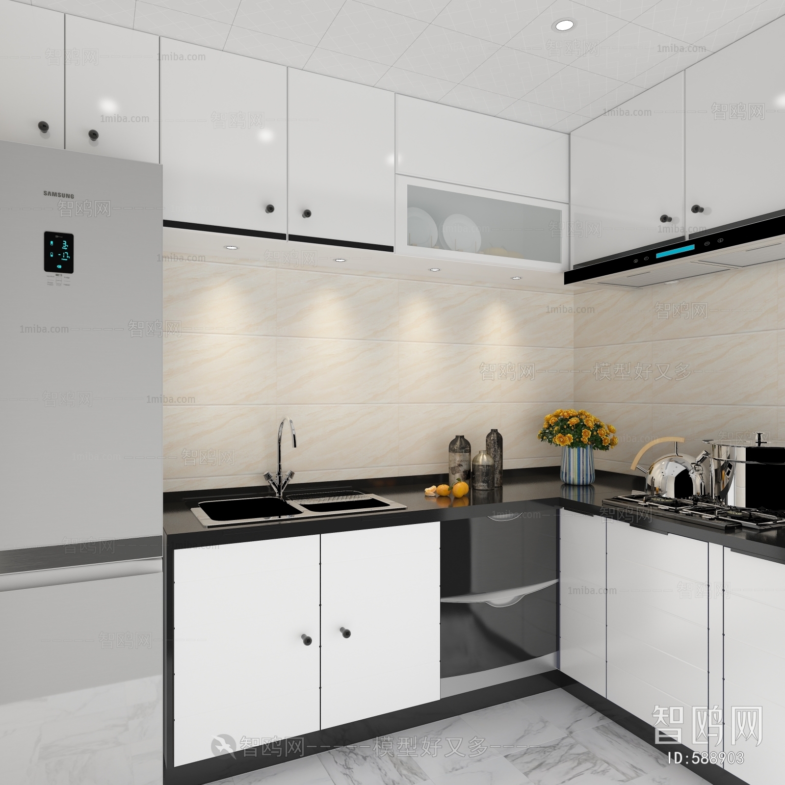 Modern Kitchen Cabinet