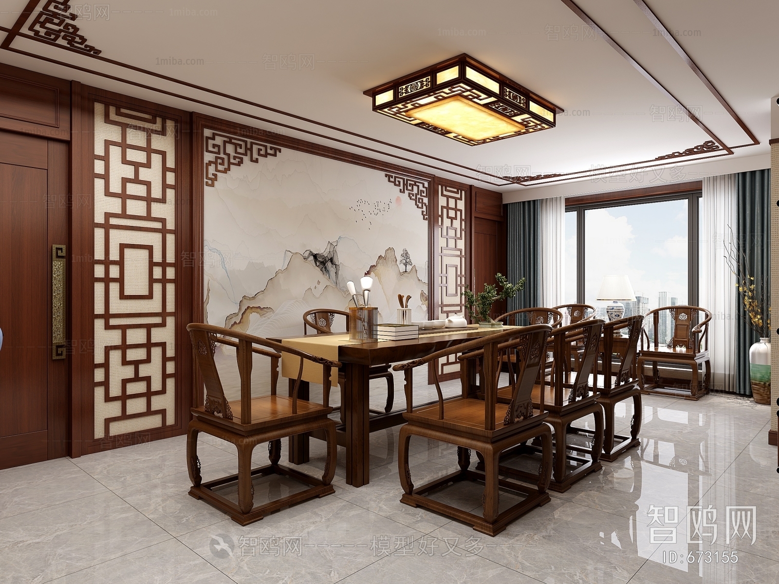 New Chinese Style Tea House