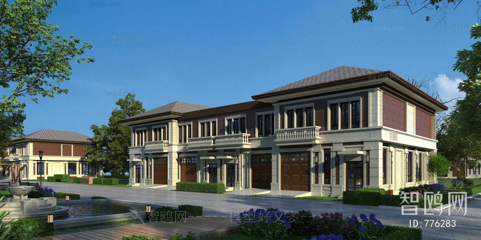 New Classical Style Villa Appearance