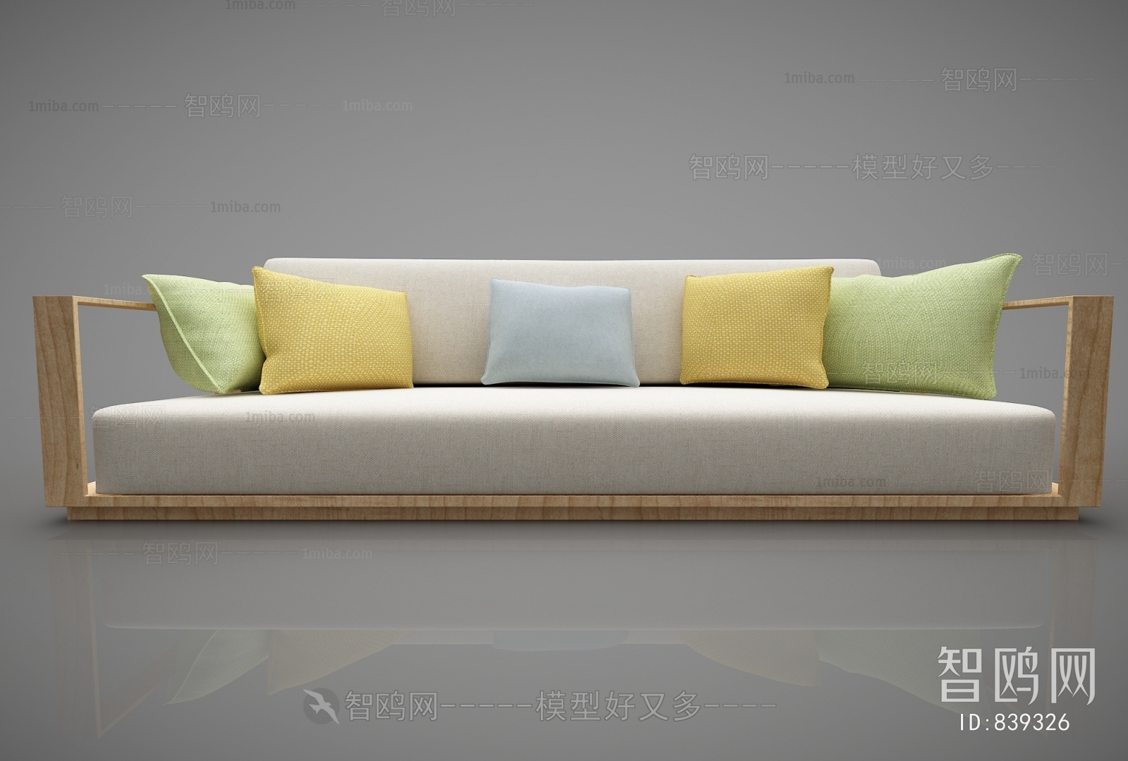 Modern Three-seat Sofa