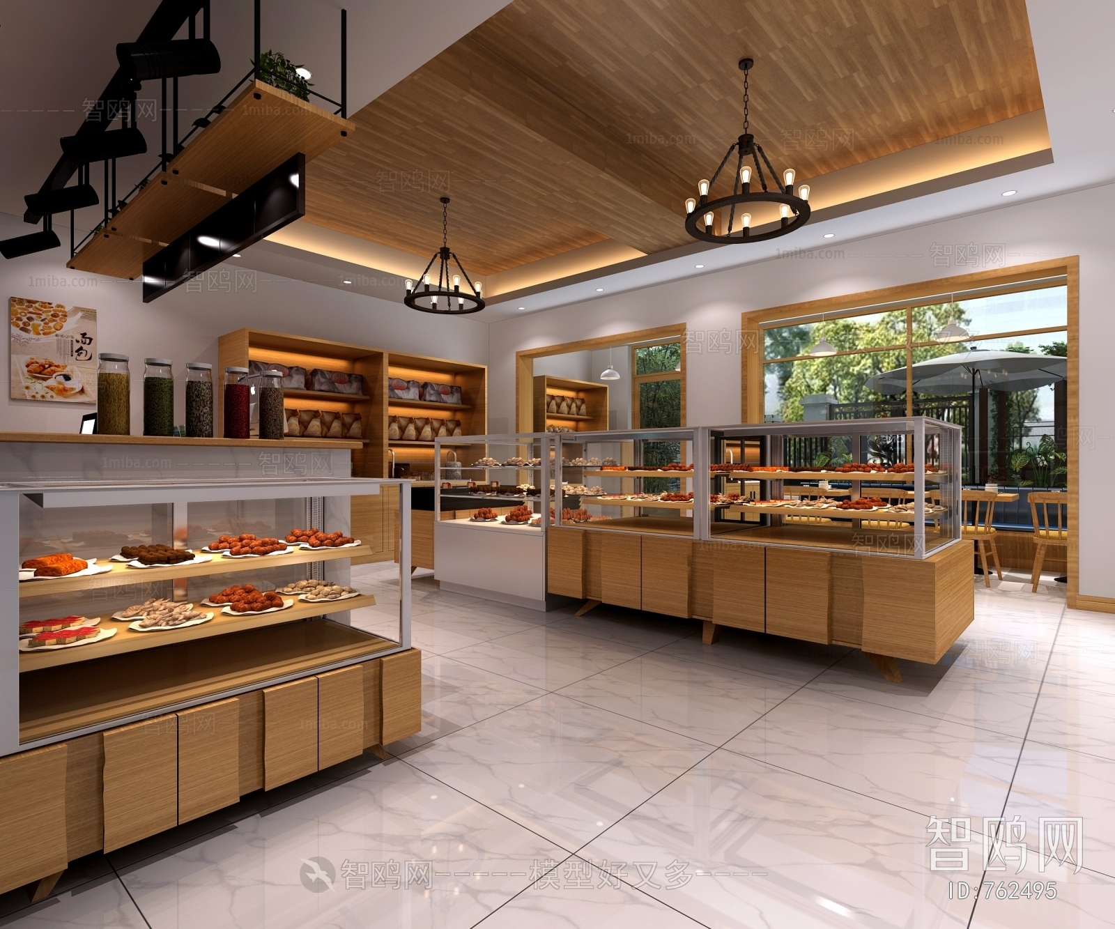 Modern Dessert Shop