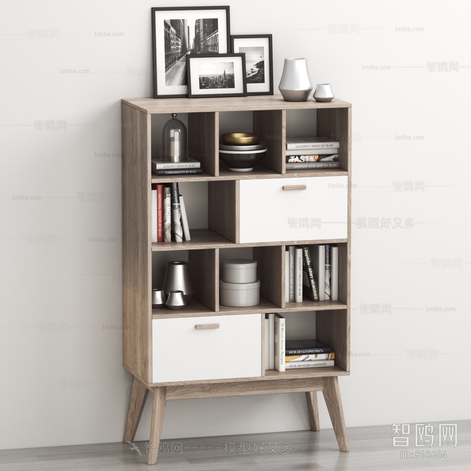 Nordic Style Bookcase