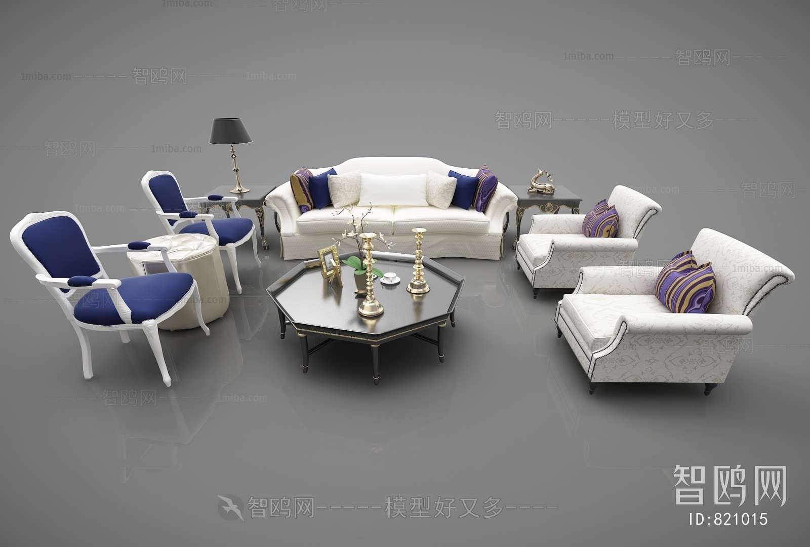 European Style Sofa Combination