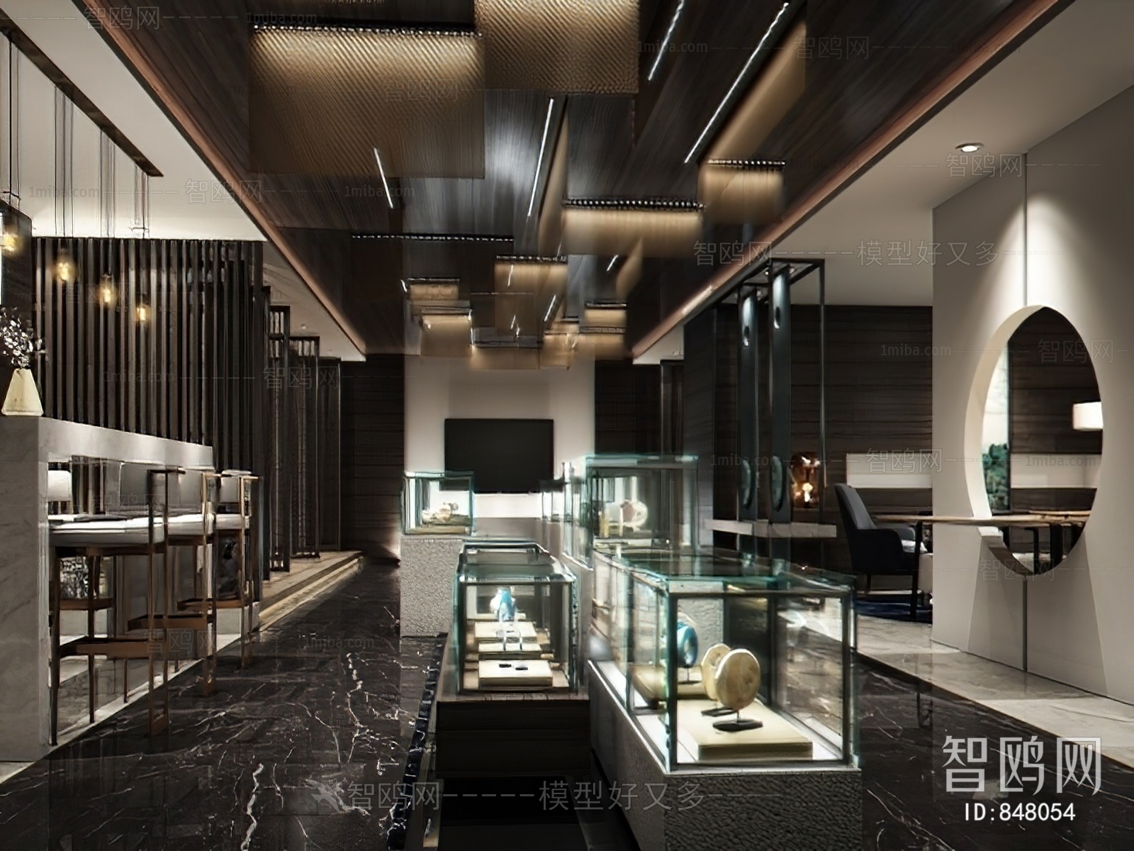 New Chinese Style Jewelry Store