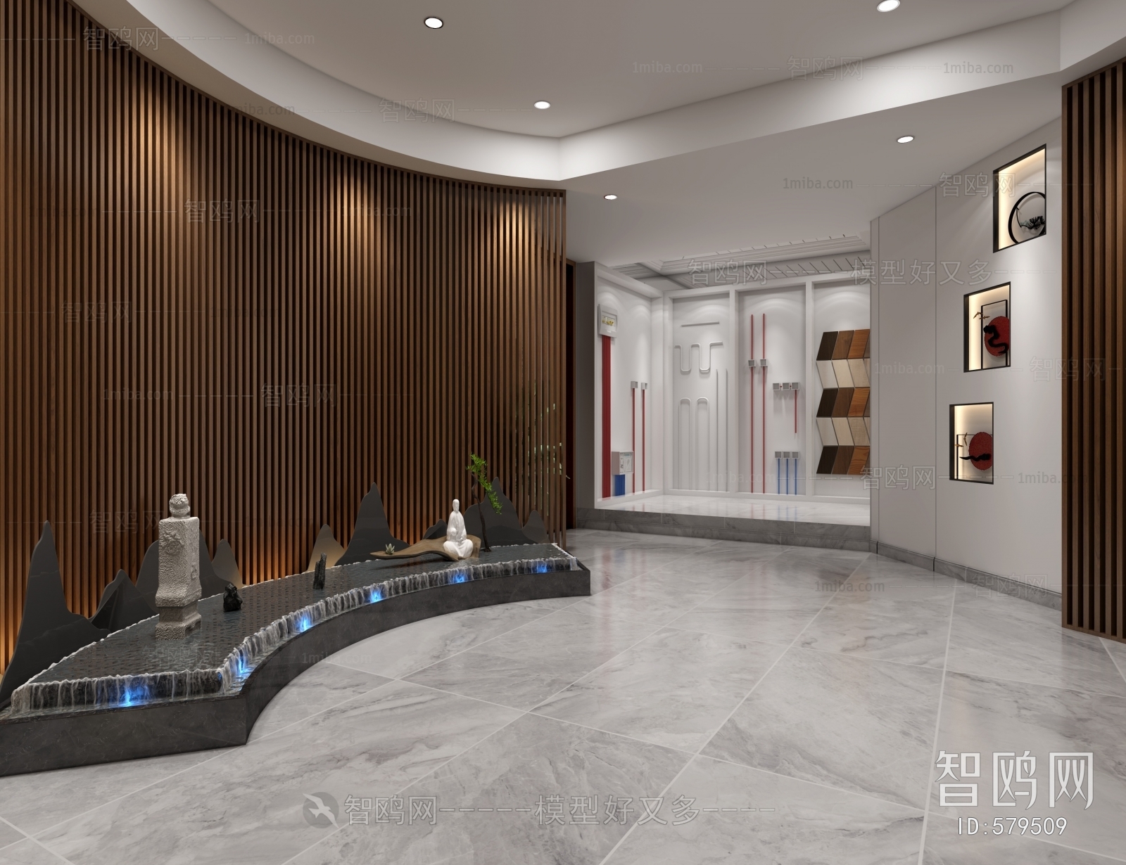 New Chinese Style Office Reception Desk