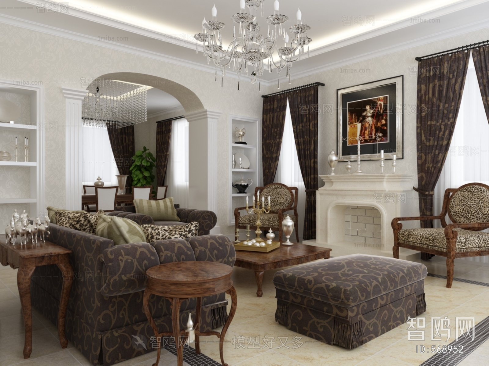 Classical Style A Living Room