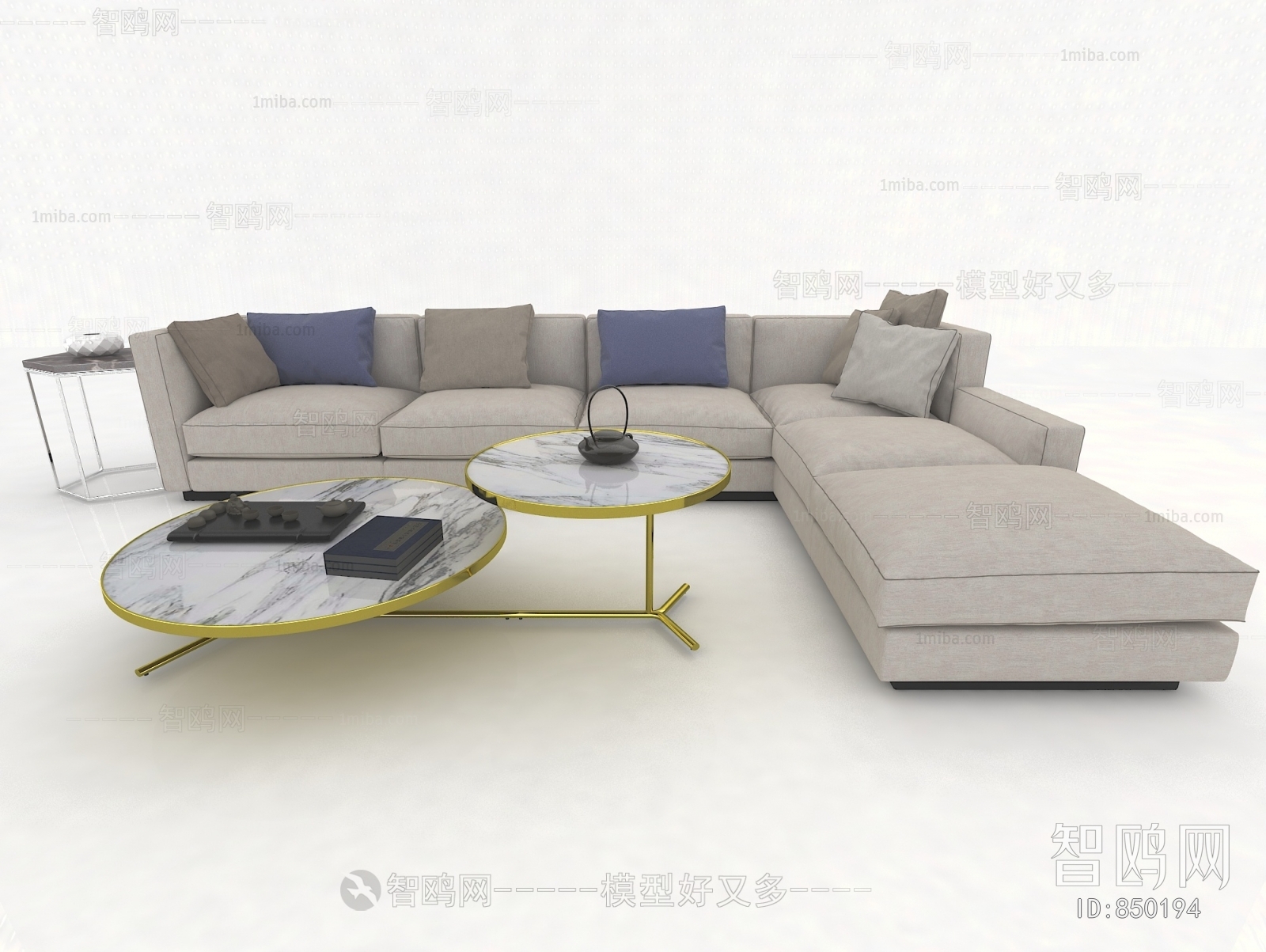 Modern Multi Person Sofa