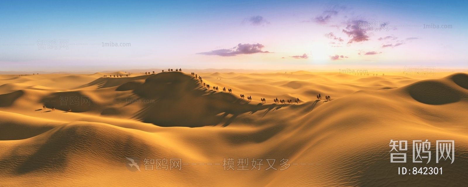 现代沙漠骆驼沙子