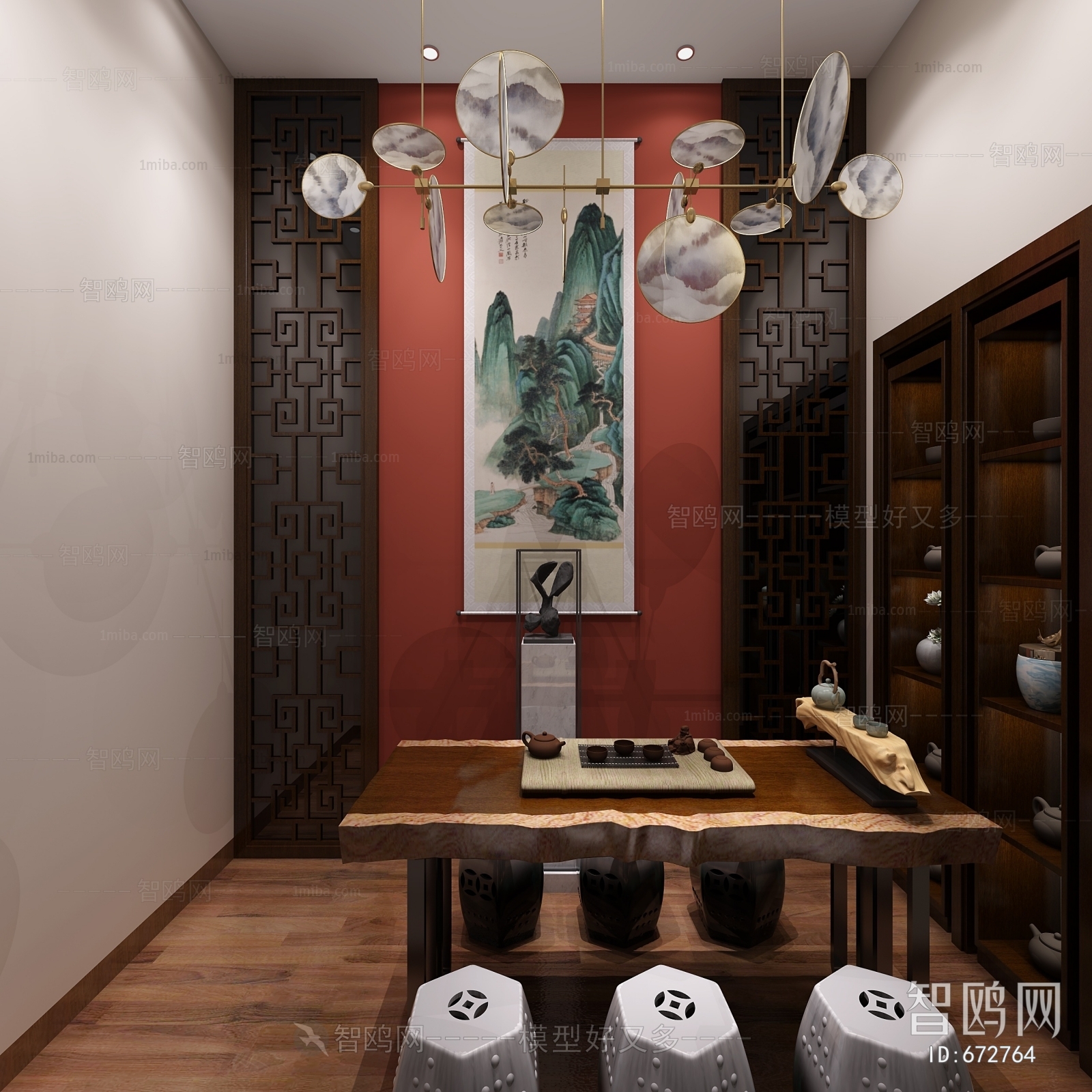 New Chinese Style Tea House