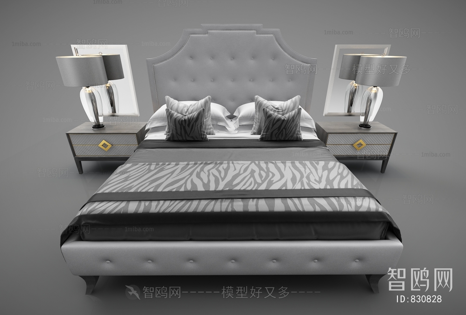 Modern Double Bed